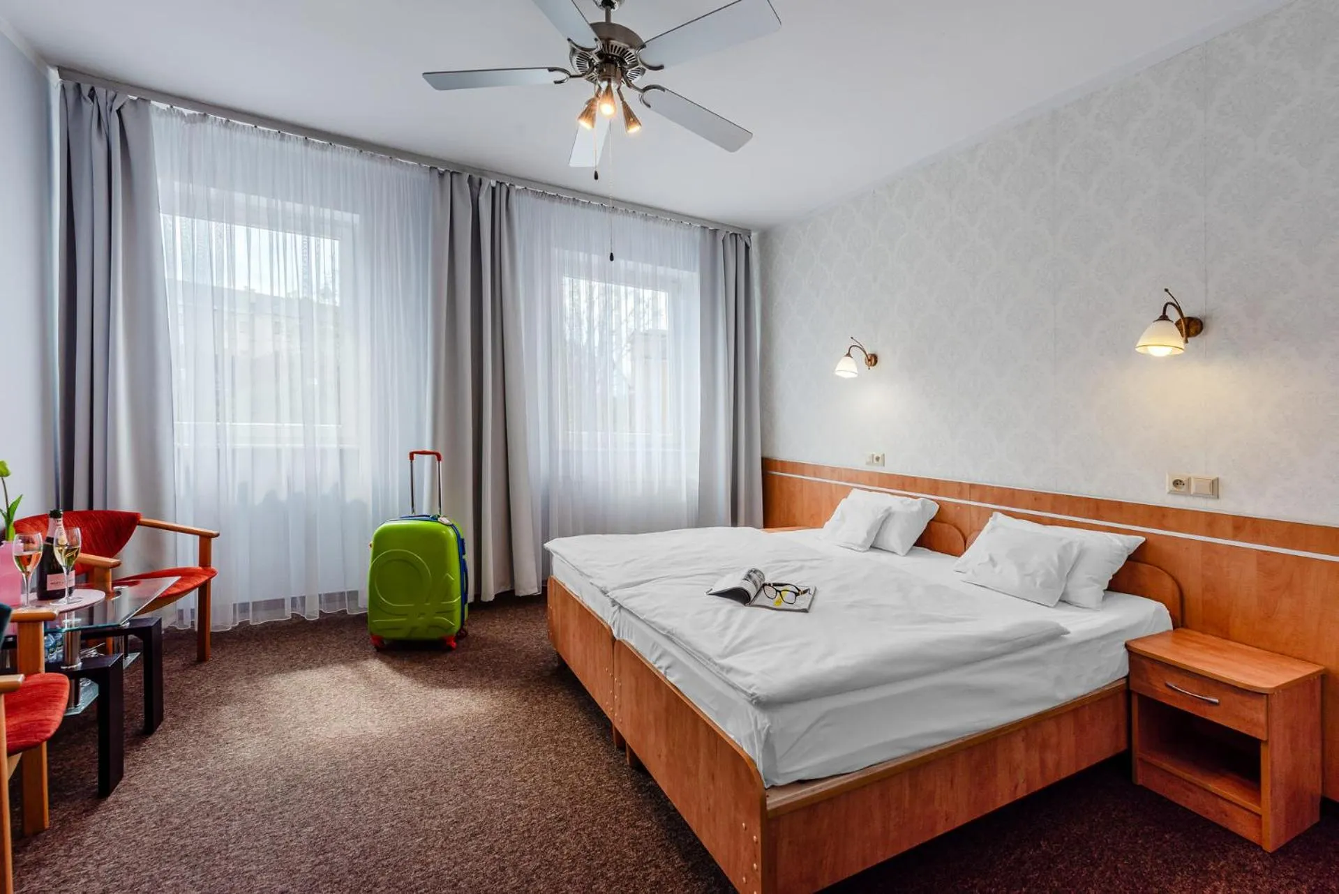 Bed in Hotel Bristol