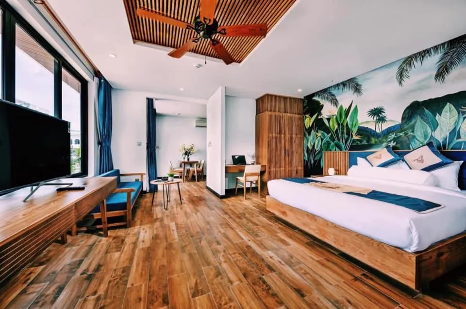 TV and multimedia, Bed in Animor Green Home Villa Da Nang