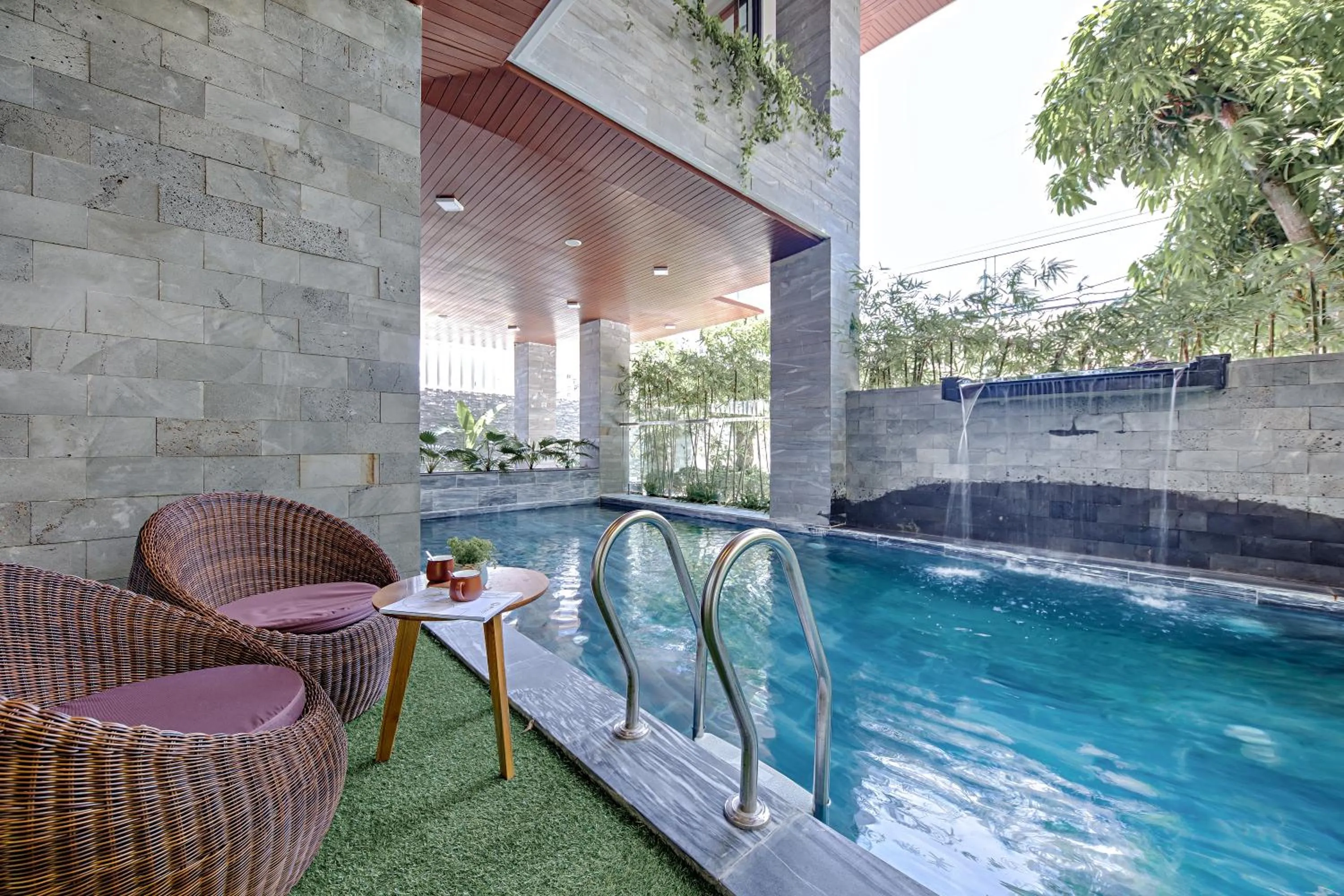 Swimming pool in Animor Green Home Villa Da Nang