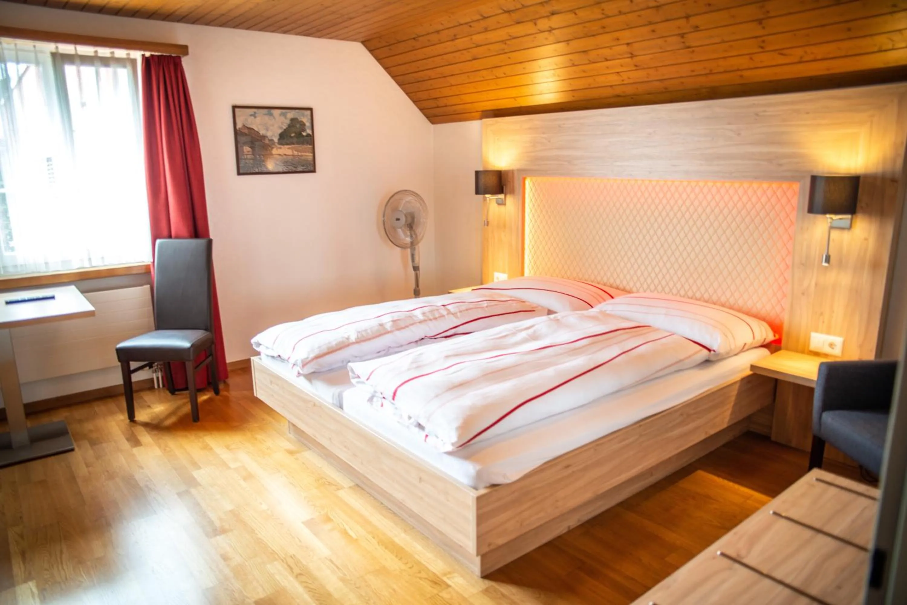 Bed in Hotel Schützenhaus