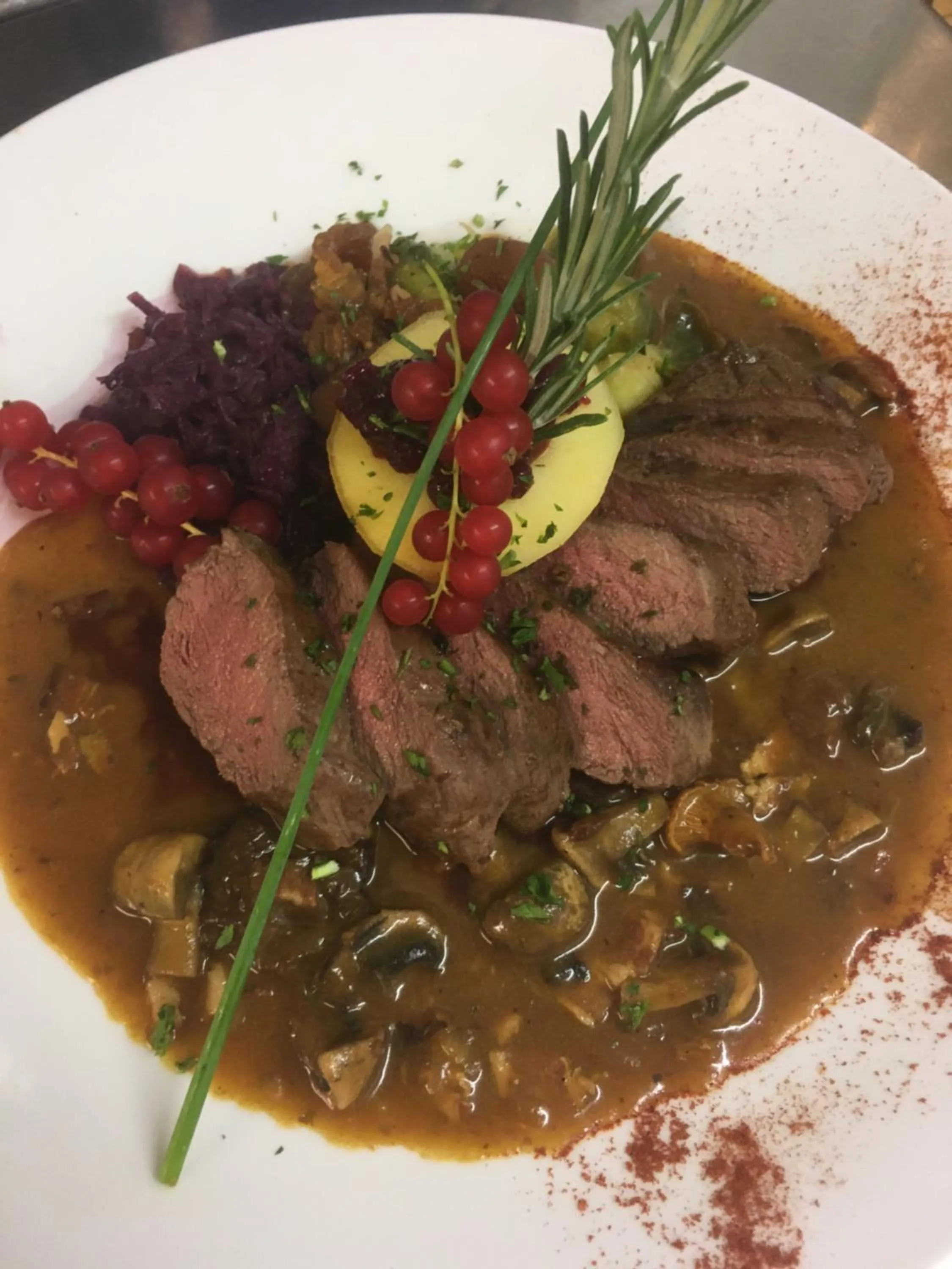 Food and drinks in Hotel Schützenhaus