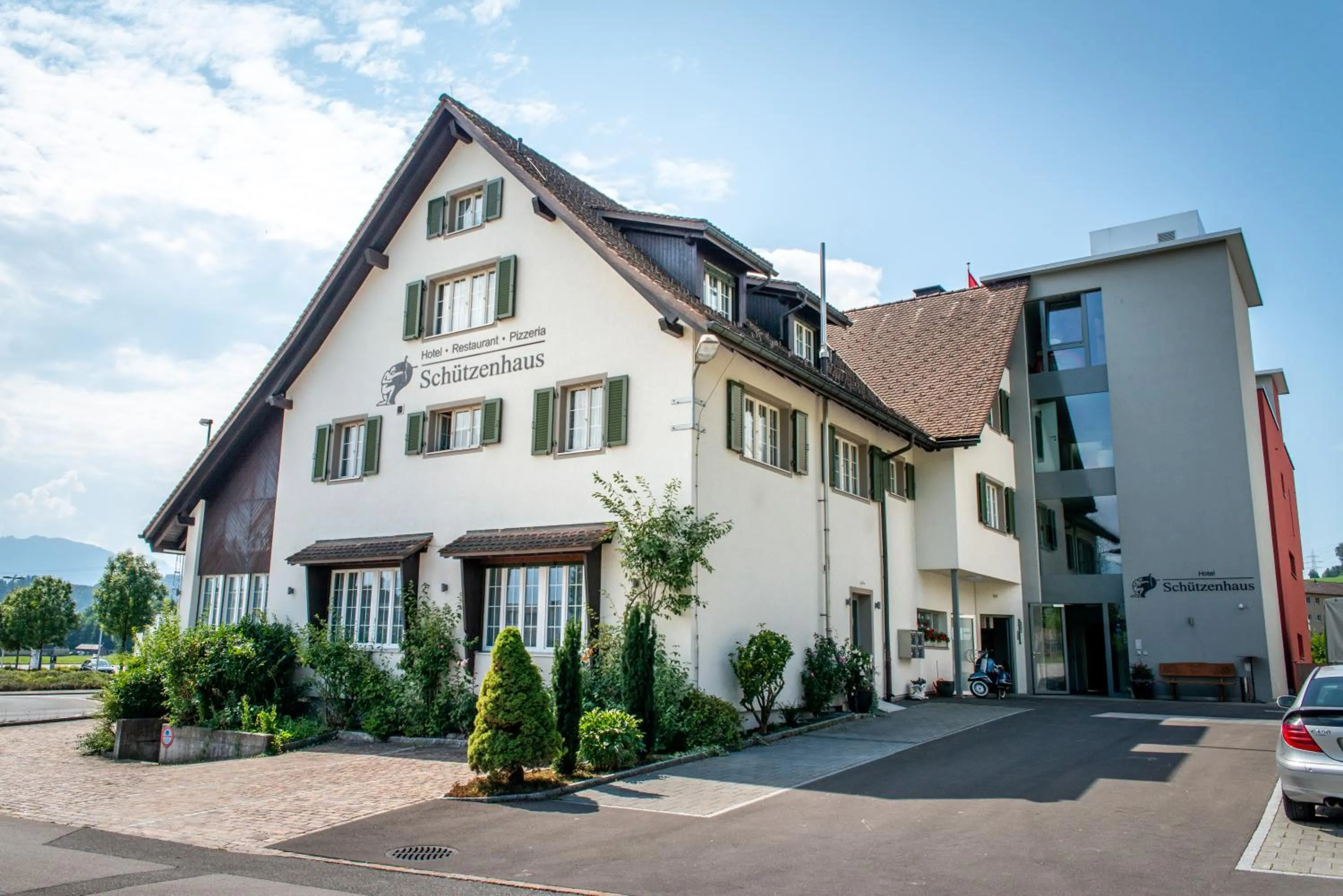 Property building in Hotel Schützenhaus
