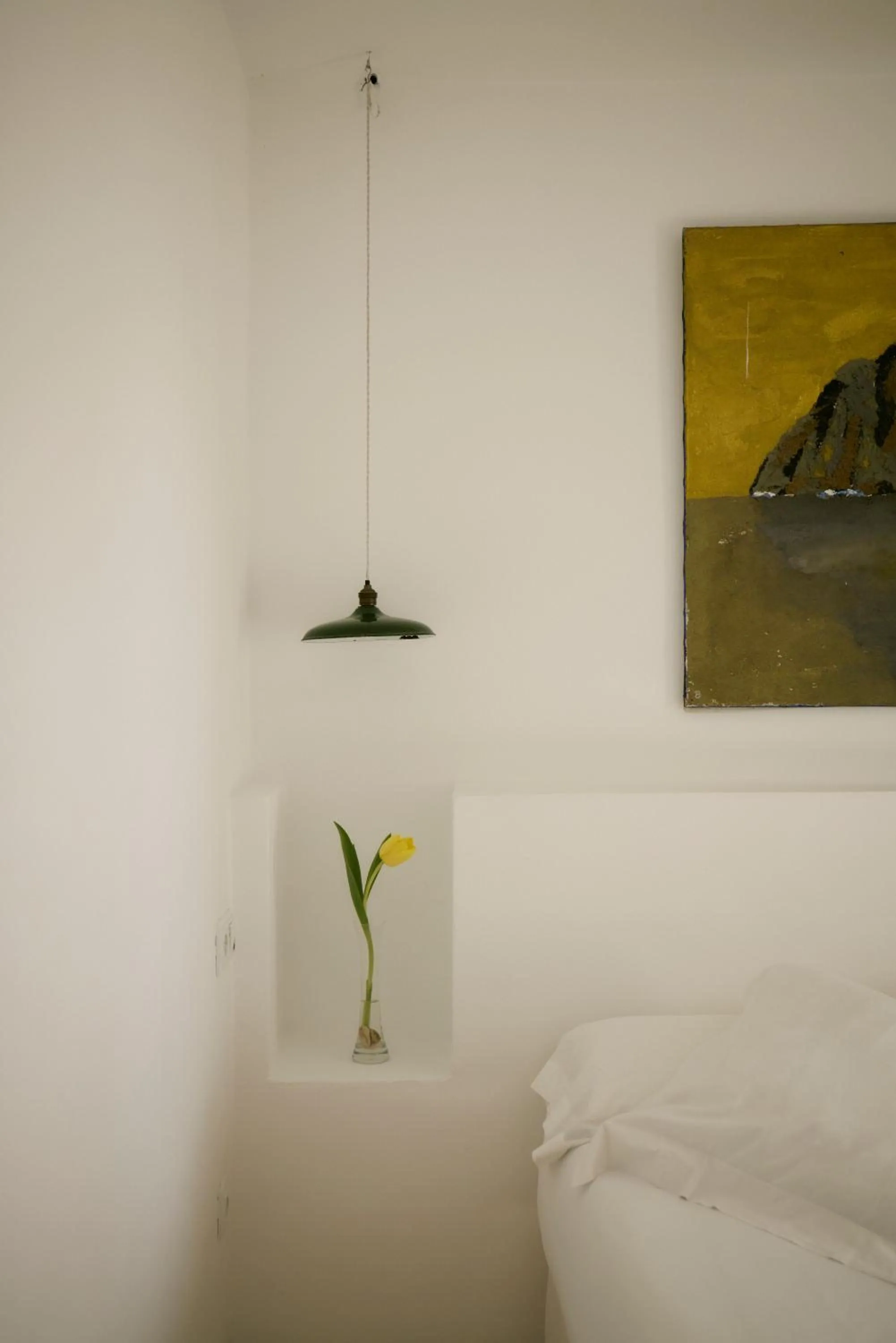 Bed in Hotel Forn Nou