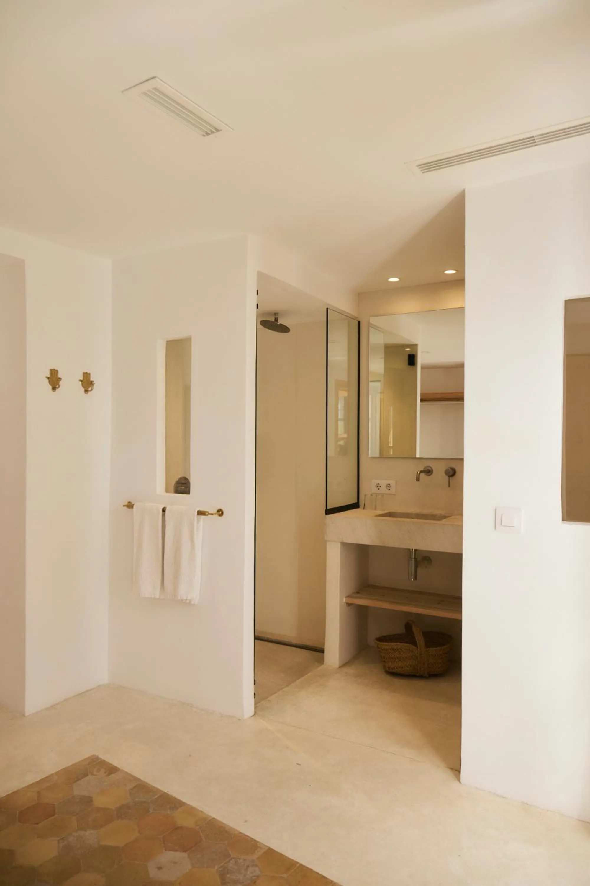 Bathroom in Hotel Forn Nou