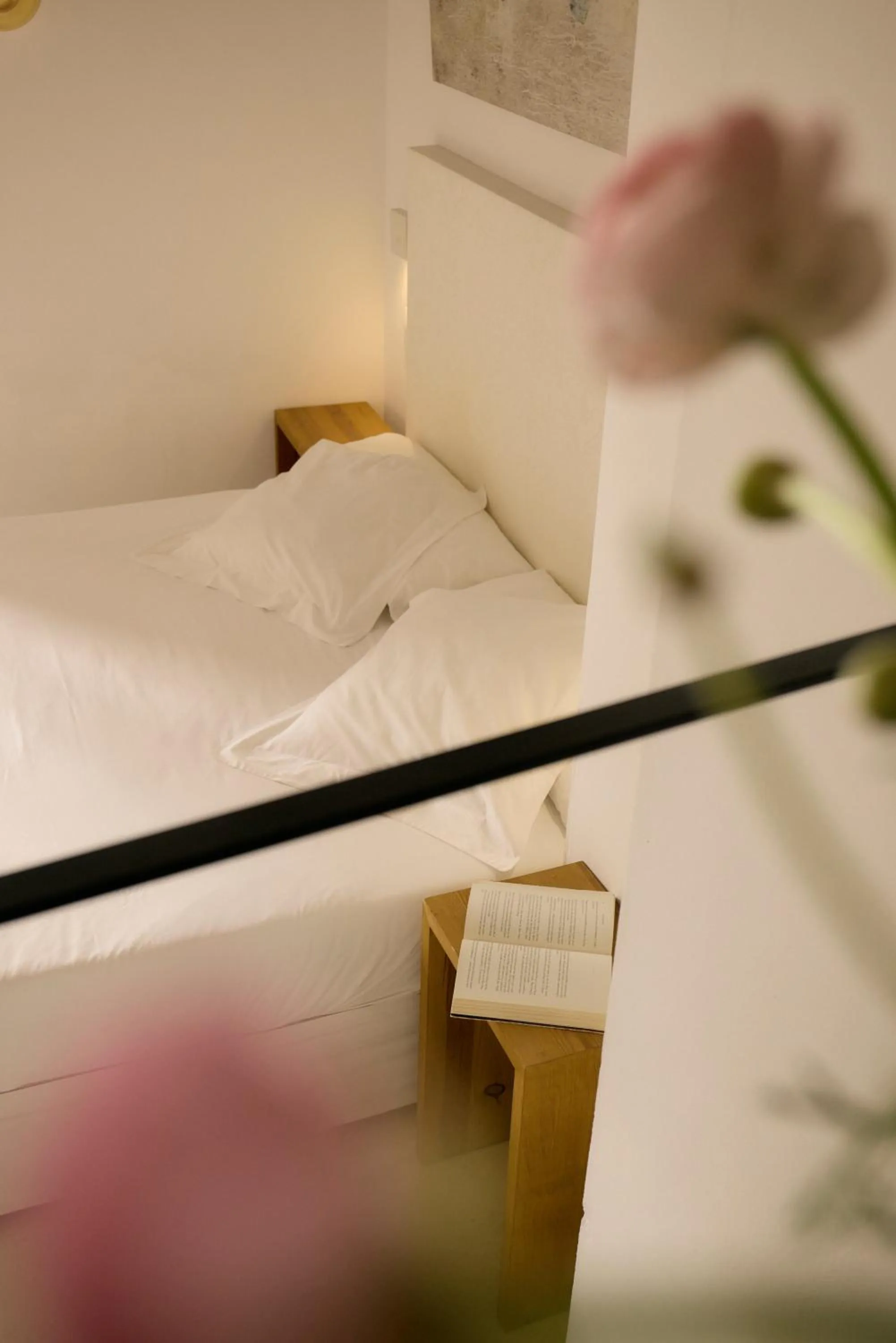 Bed in Hotel Forn Nou