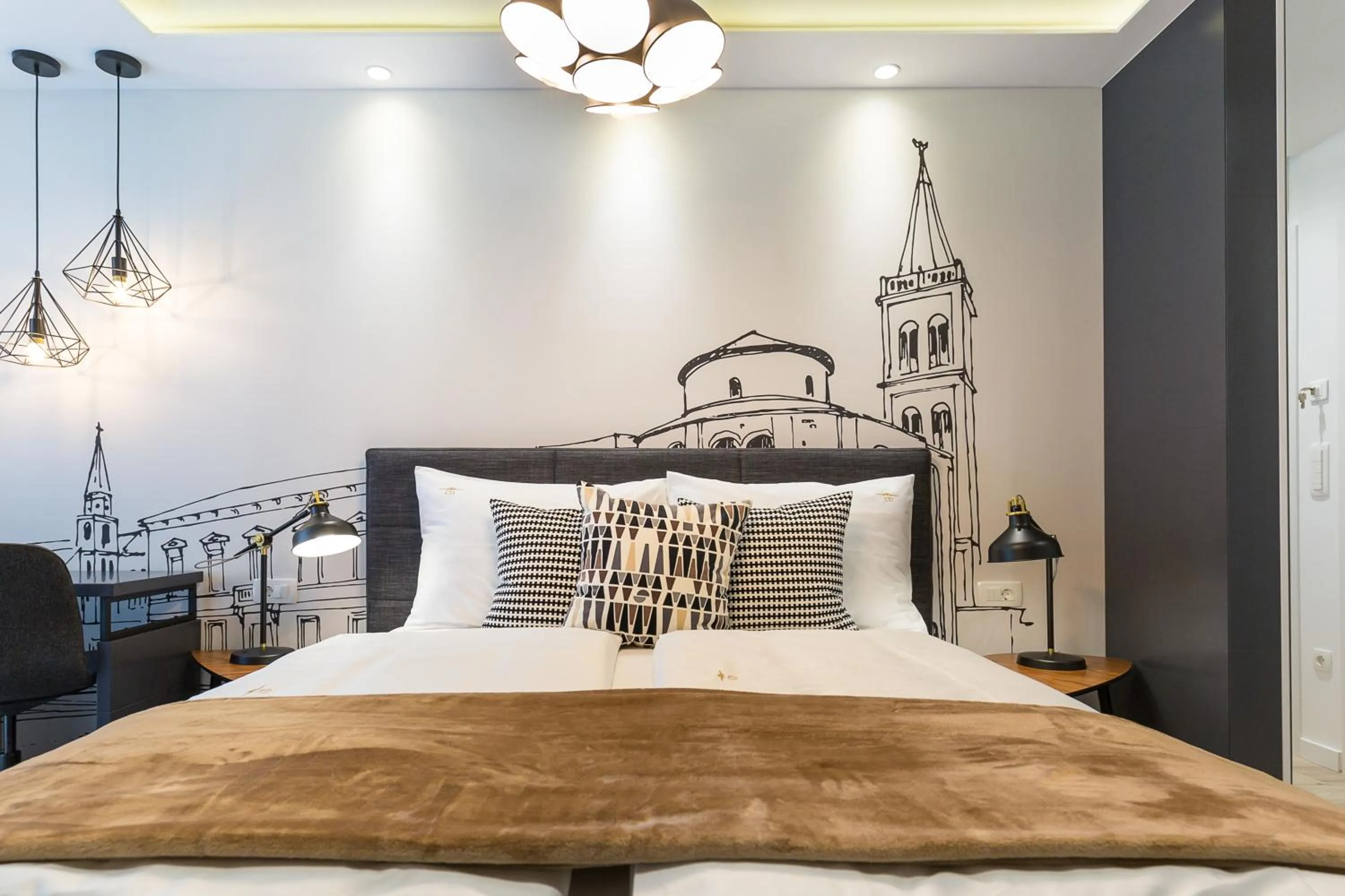 Bedroom, Bed in Classy Design Accommodation