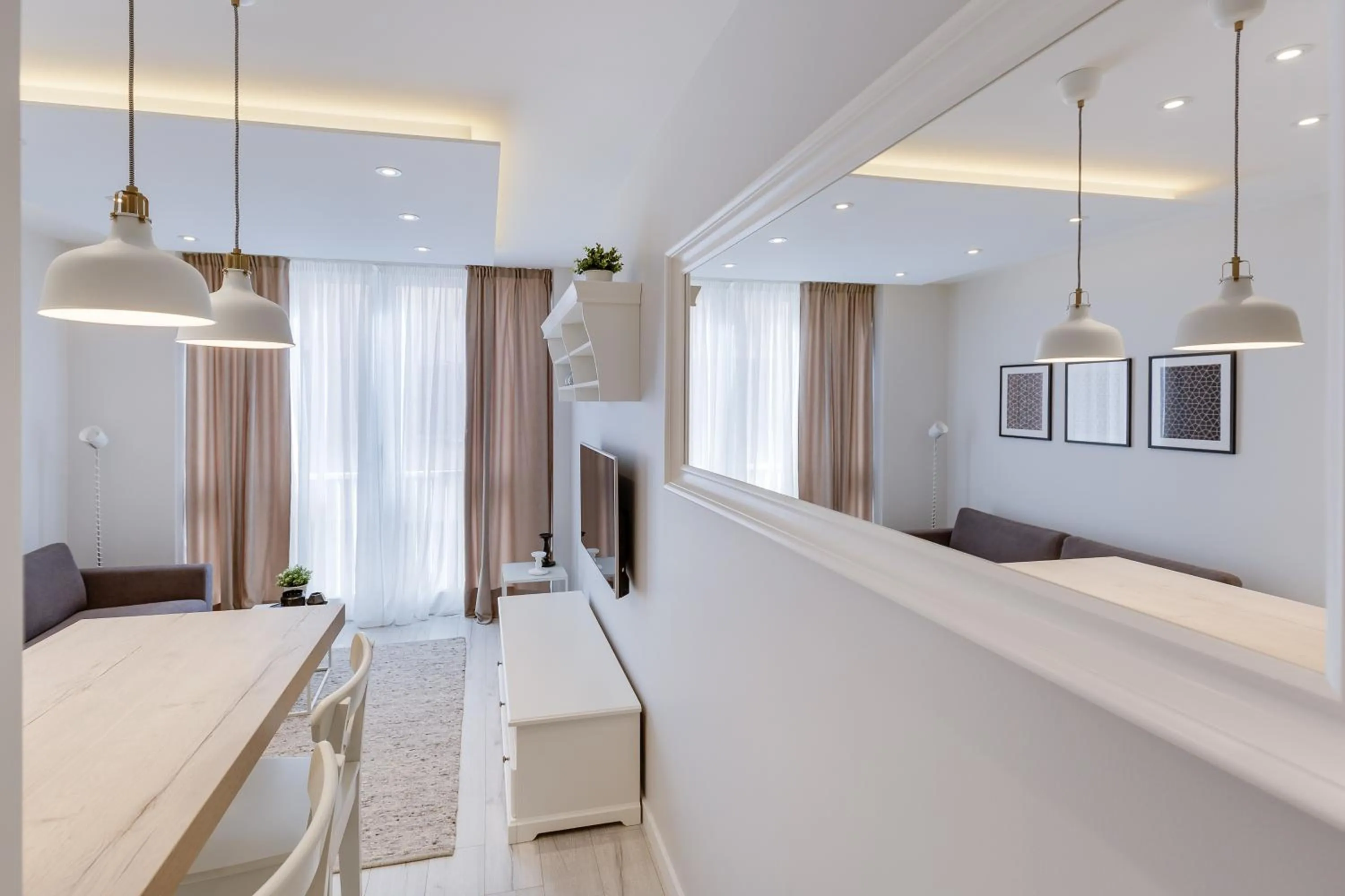 Living room, Bed in Classy Design Accommodation