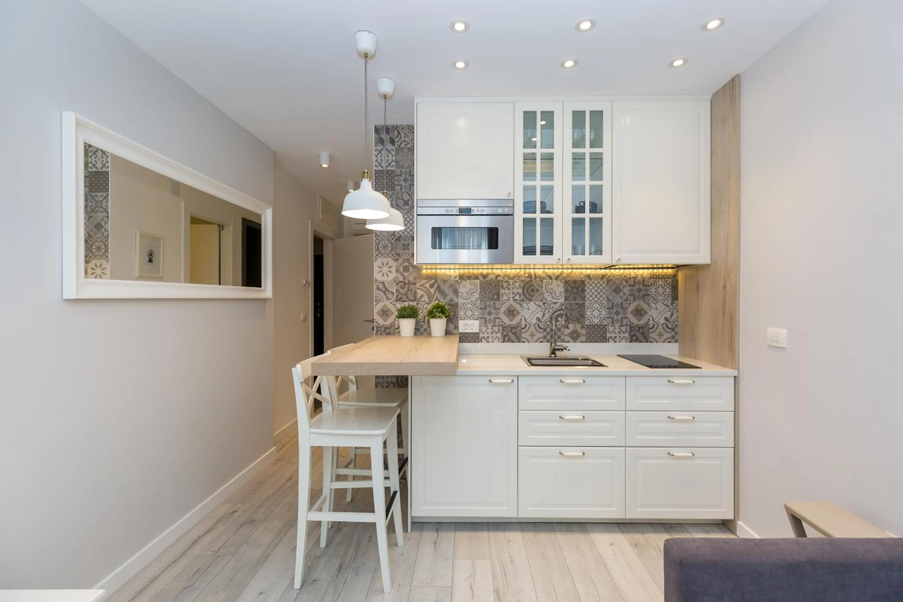 Kitchen or kitchenette in Classy Design Accommodation