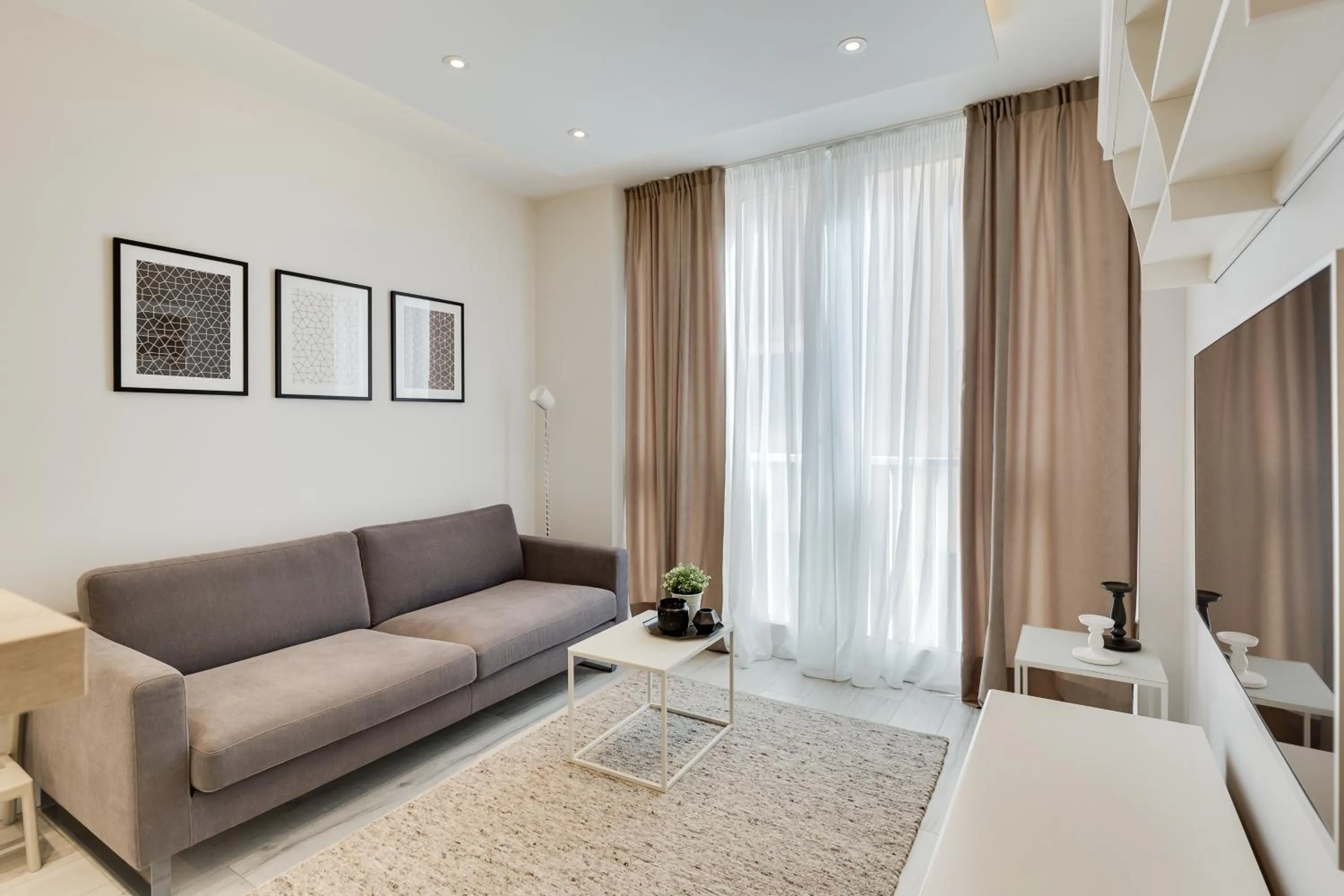 Living room in Classy Design Accommodation