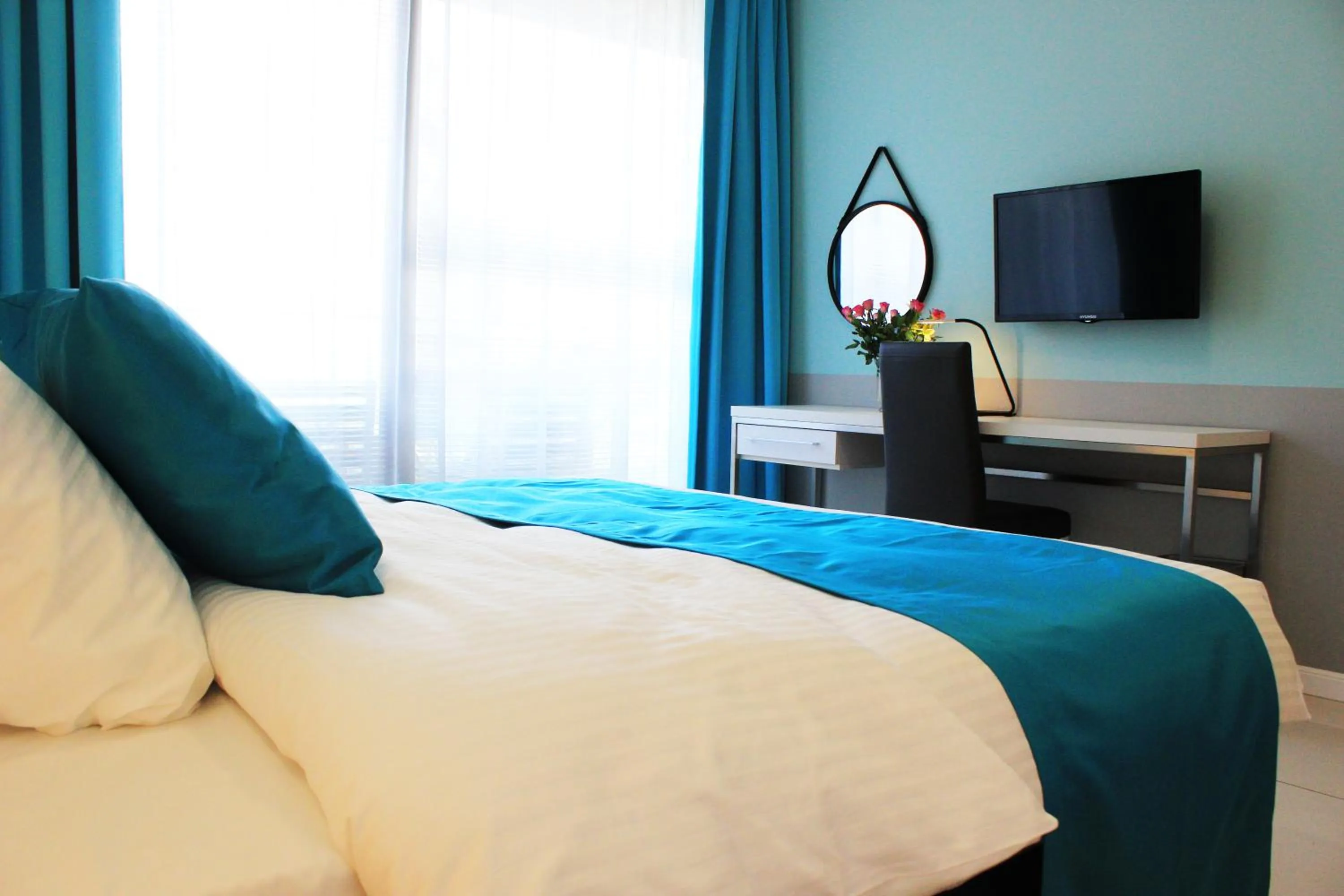 Bed in JessApart – Ochota Apartments