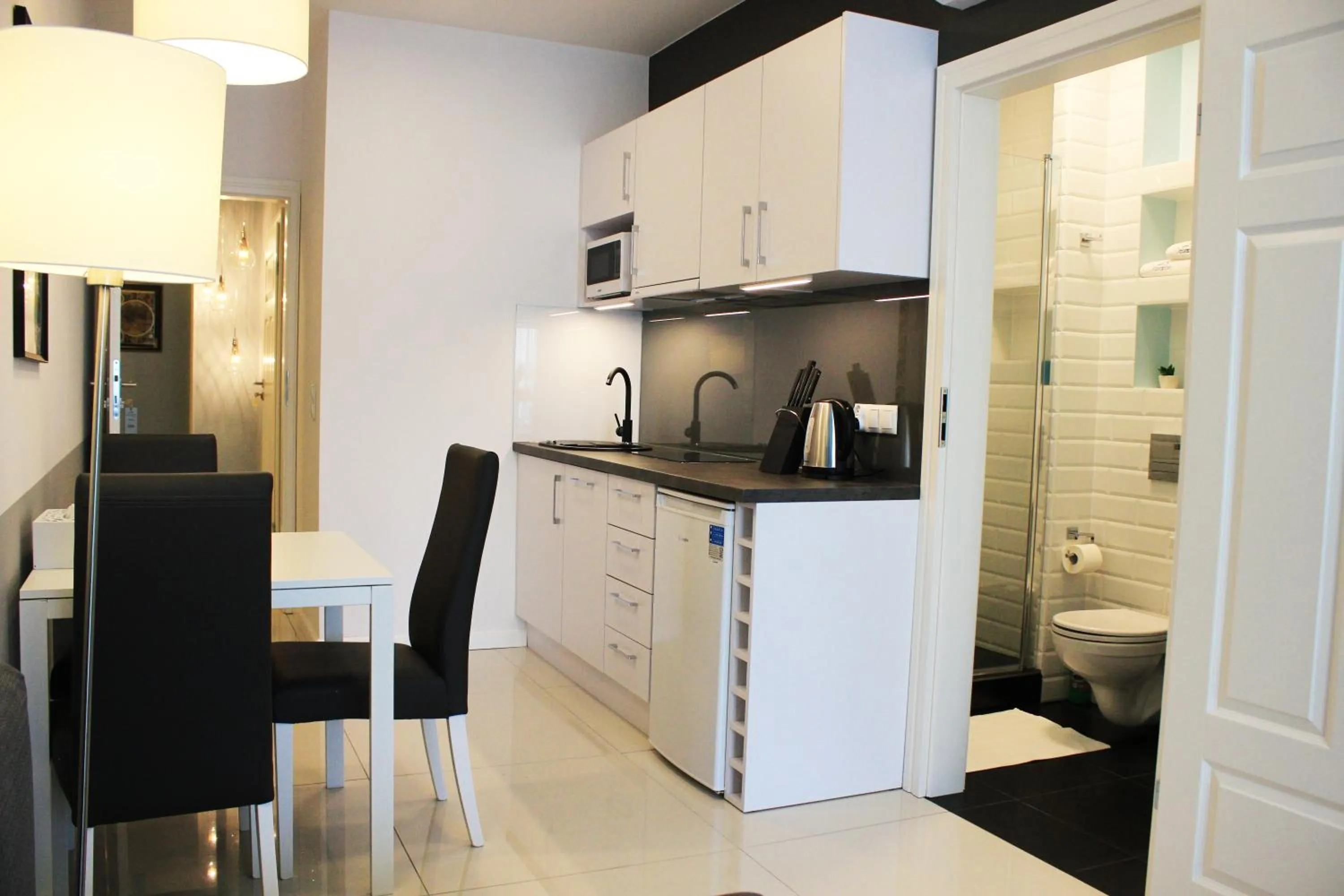 Kitchen or kitchenette in JessApart – Ochota Apartments
