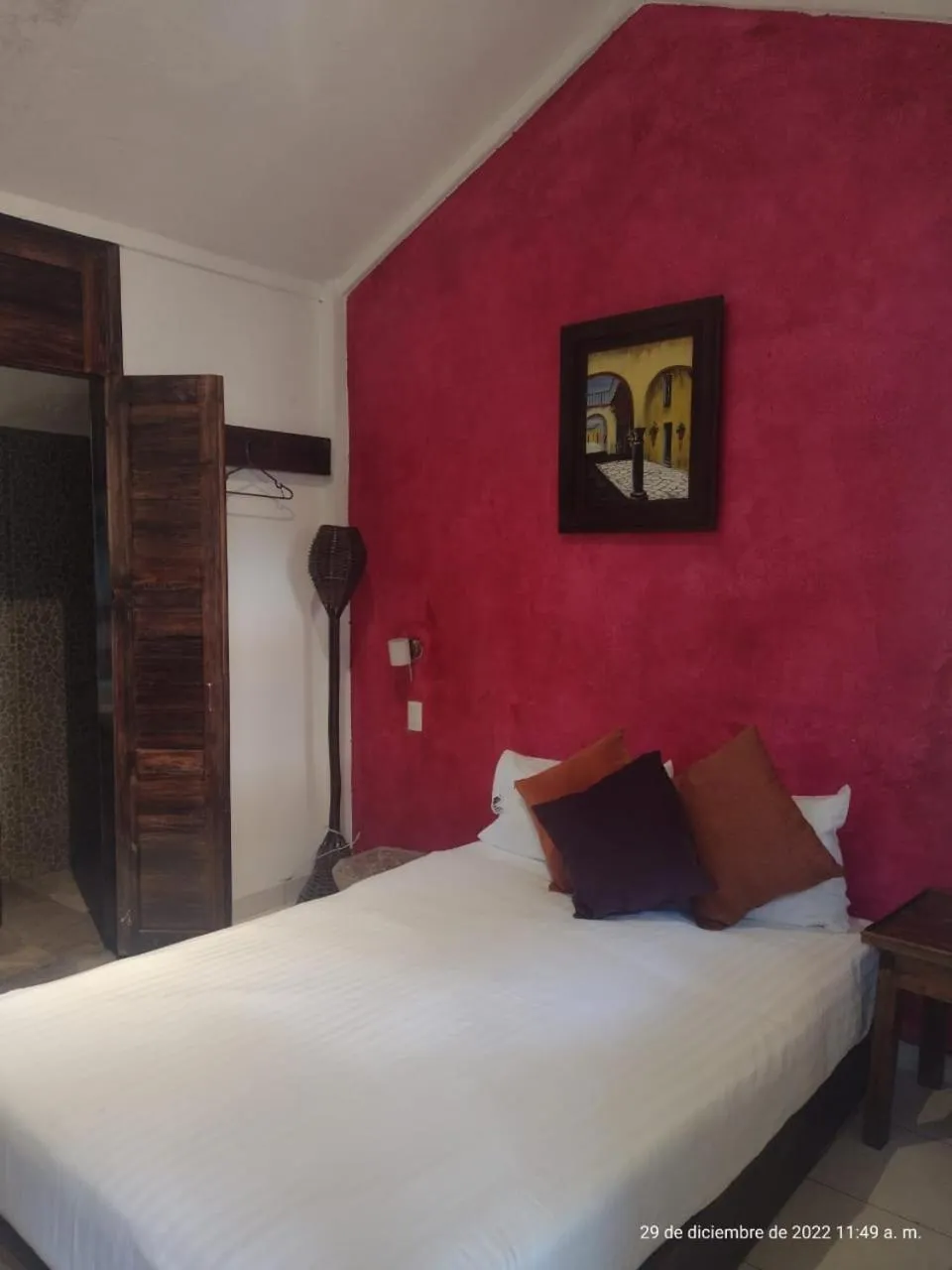 Bed in Hotel Boutique La Casona de Don Porfirio