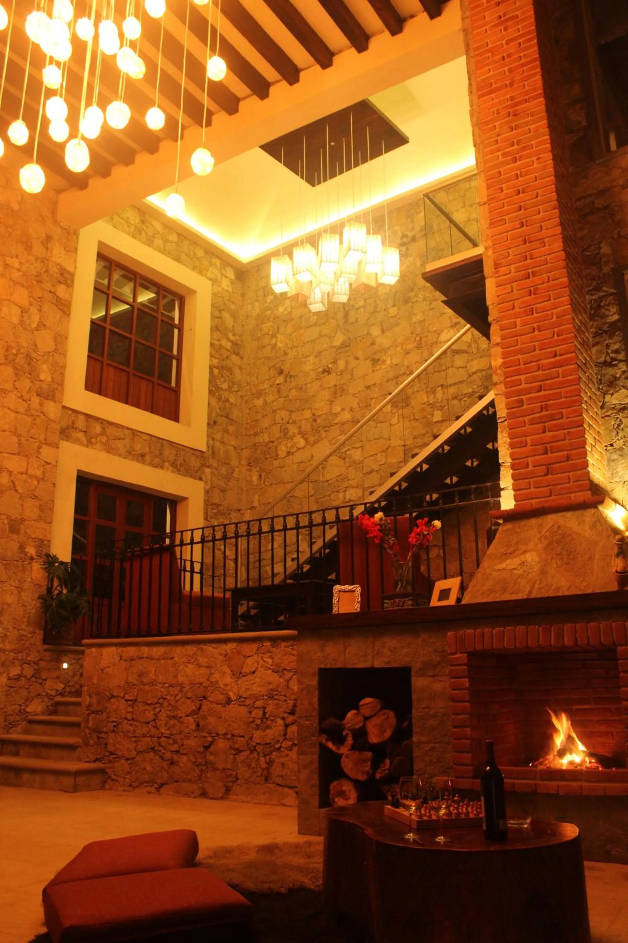 Living room in Hotel Boutique La Casona de Don Porfirio