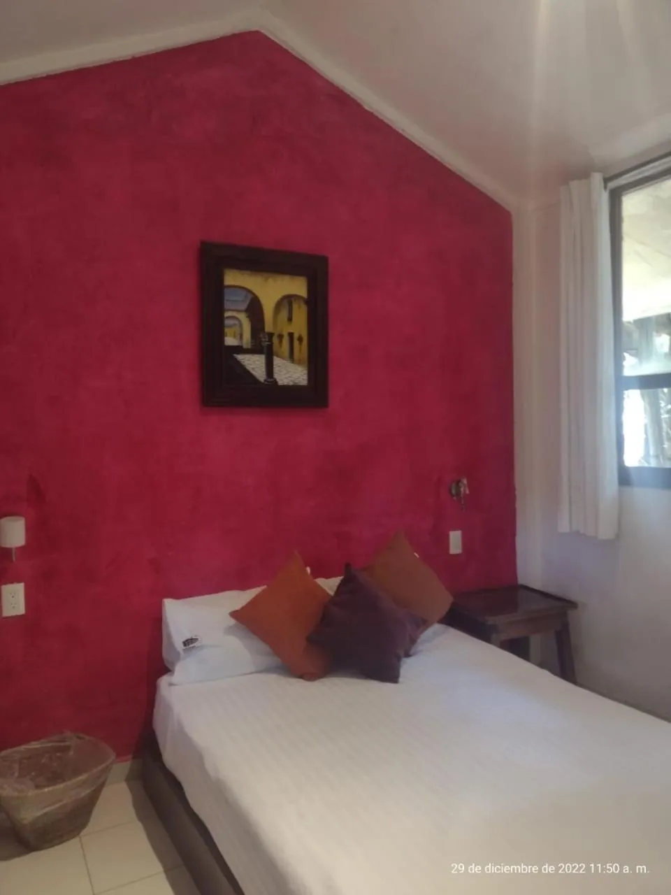 Bed in Hotel Boutique La Casona de Don Porfirio