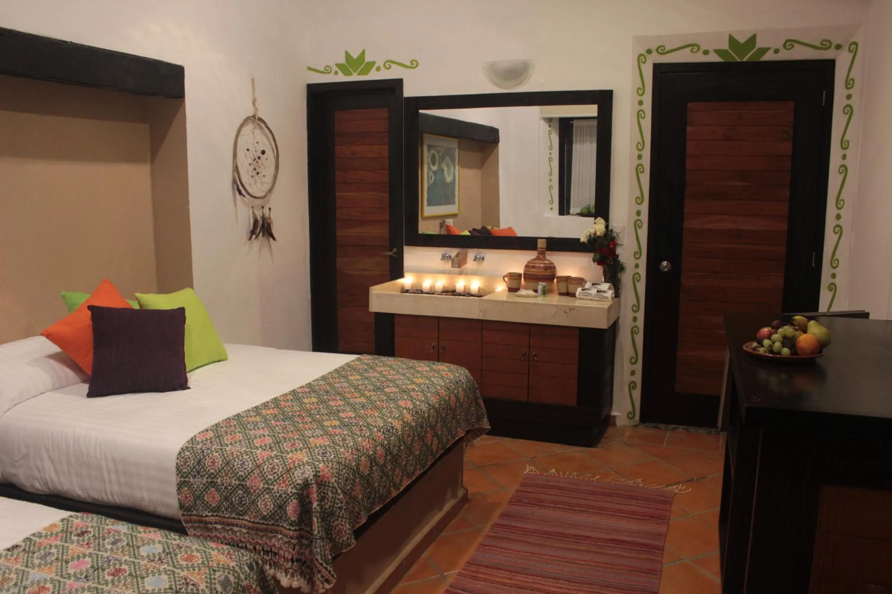 Bedroom, Bed in Hotel Boutique La Casona de Don Porfirio