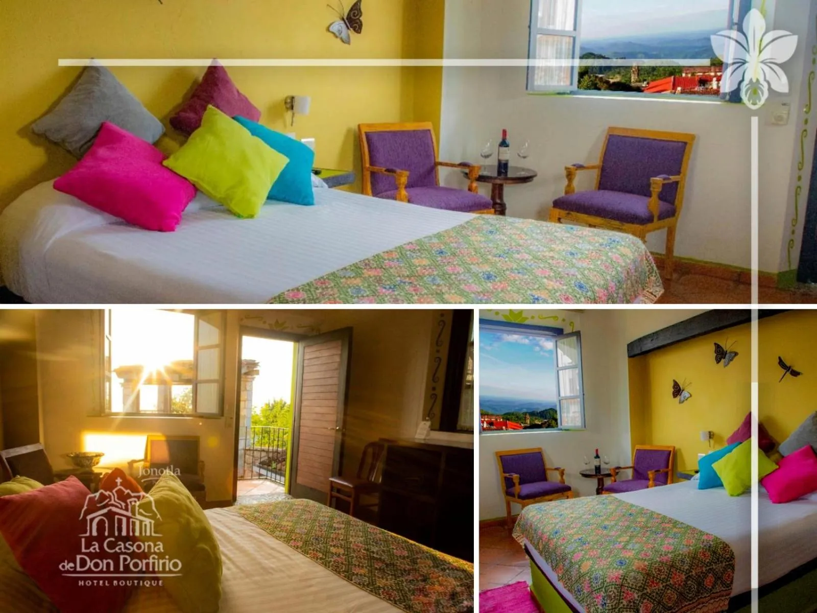 Photo of the whole room, Bed in Hotel Boutique La Casona de Don Porfirio