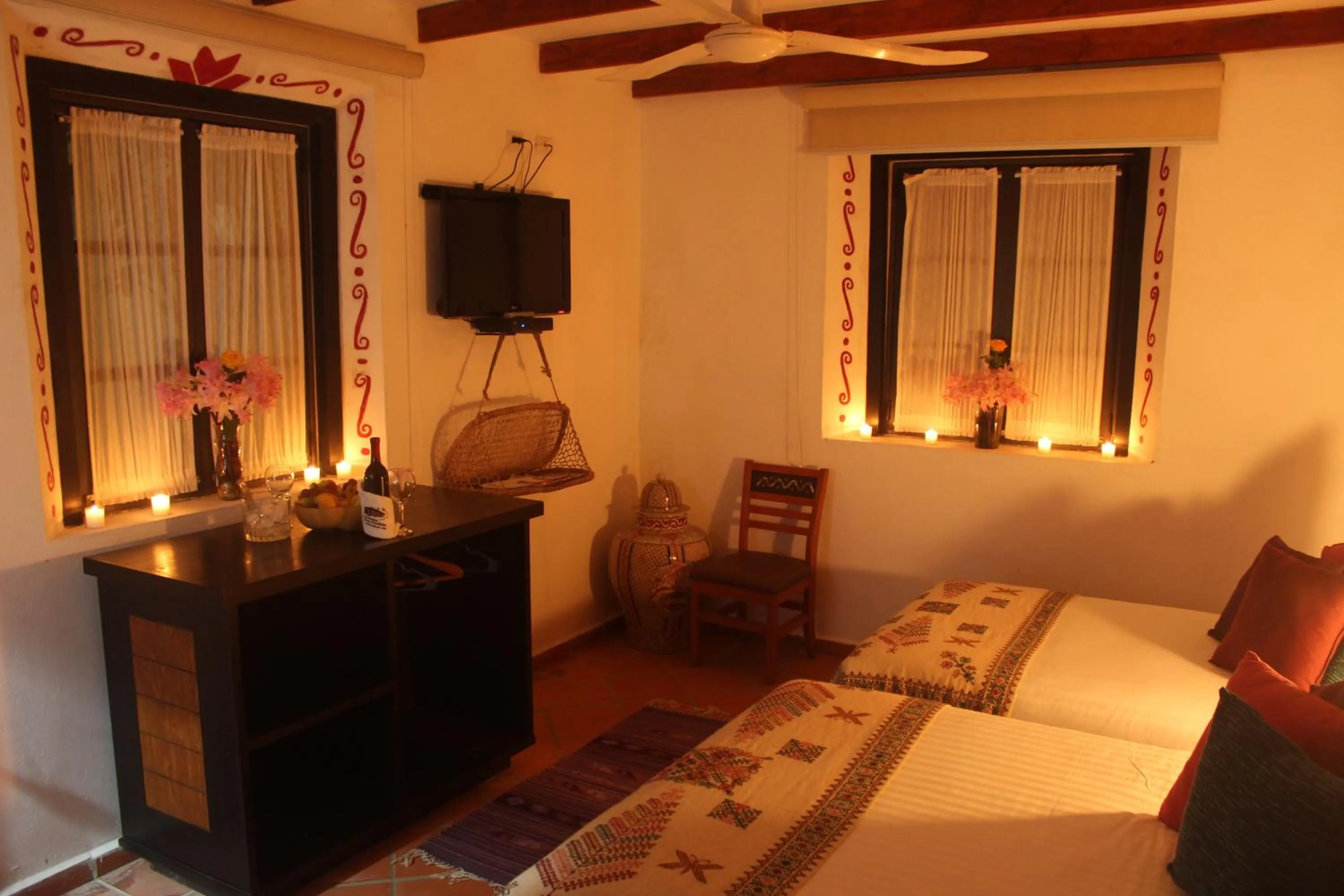 Bedroom in Hotel Boutique La Casona de Don Porfirio