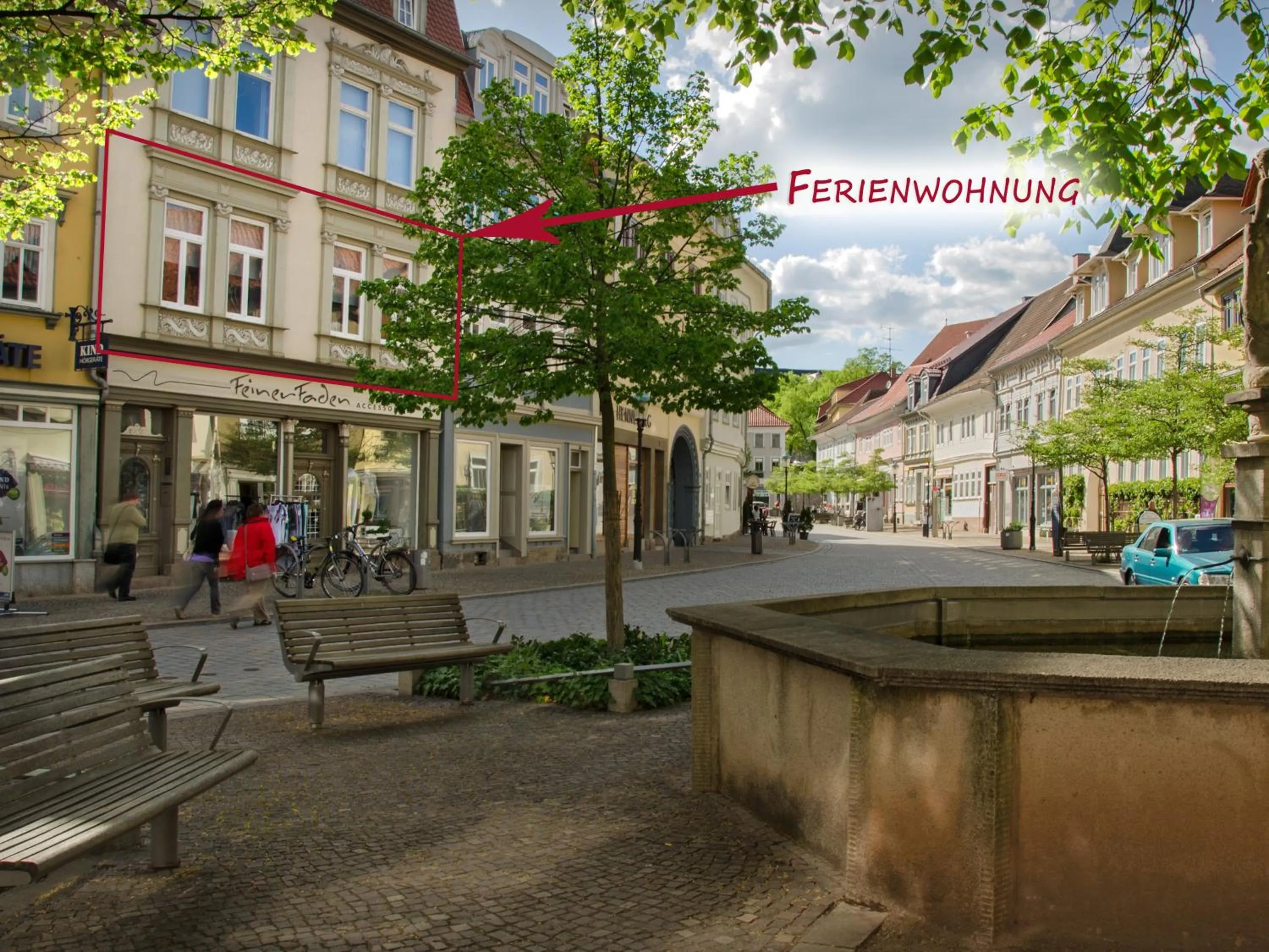 Facade/entrance in Ferienwohnung Hilbrecht