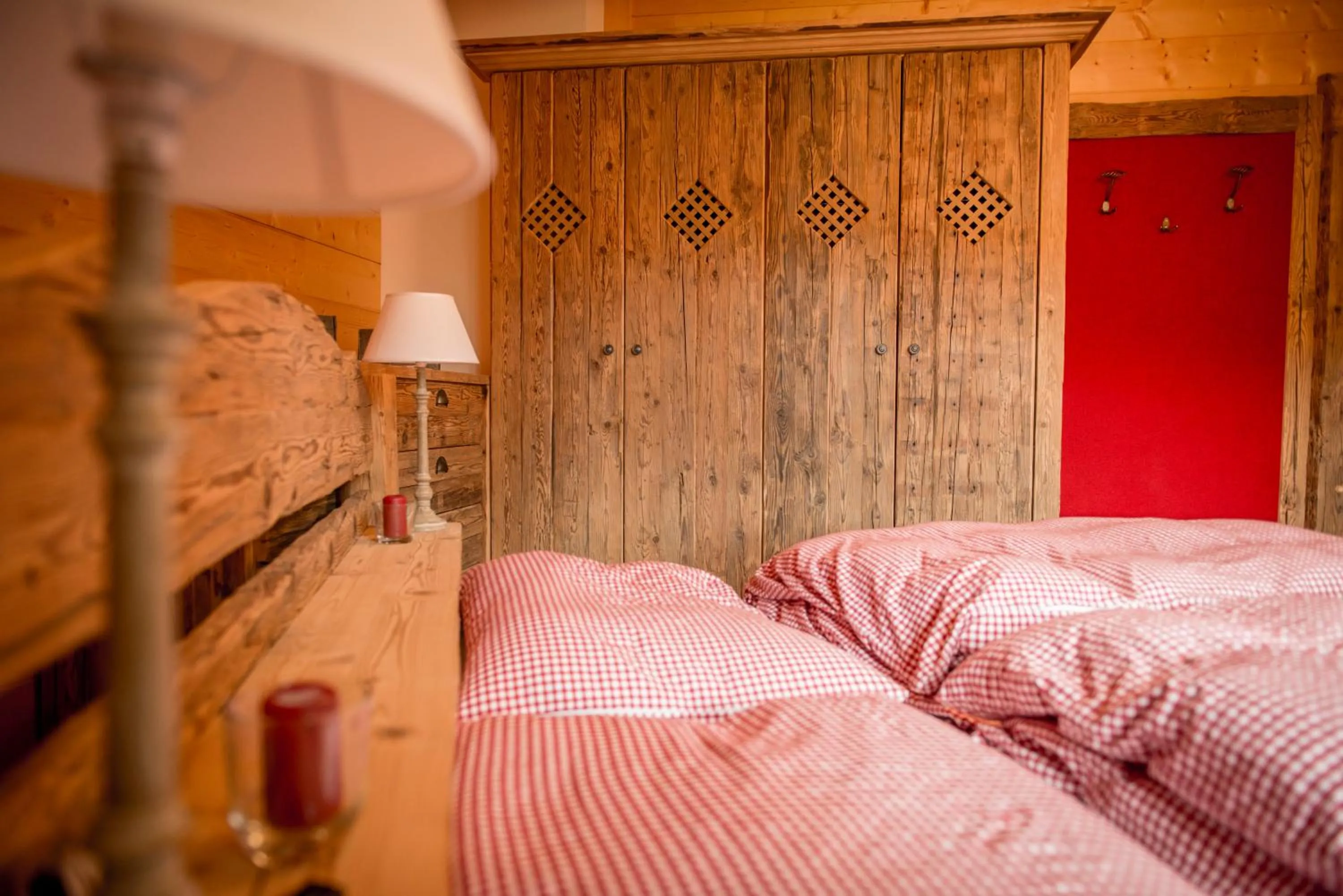 Bed in Bergchalet Kuhgraben