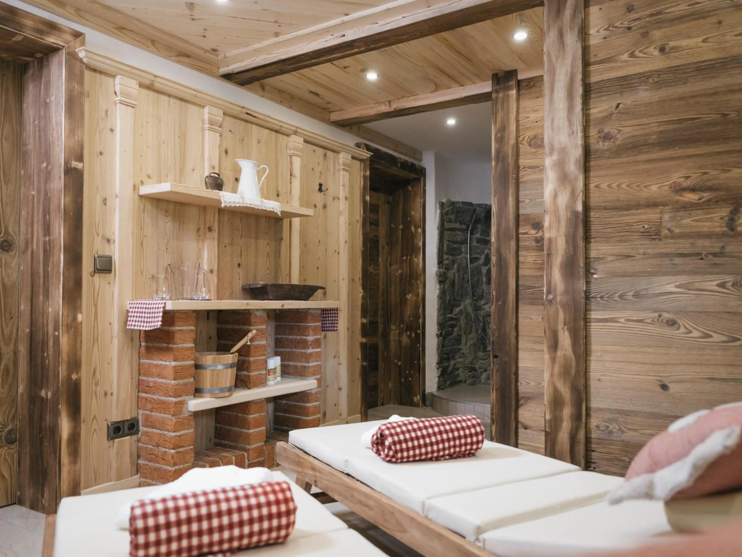 Sauna in Bergchalet Kuhgraben