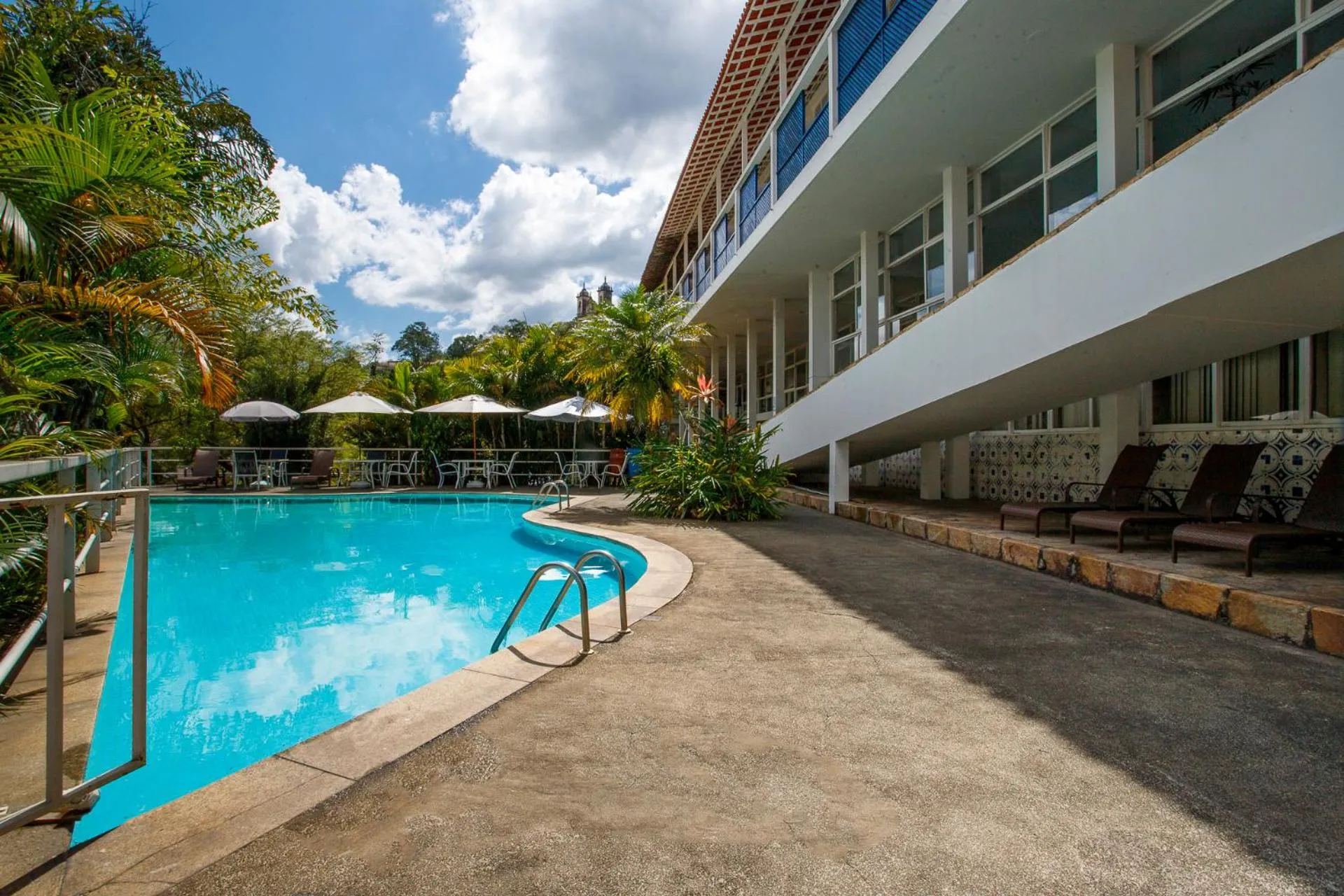 Swimming pool in Grande Hotel de Ouro Preto - 80 ANOS