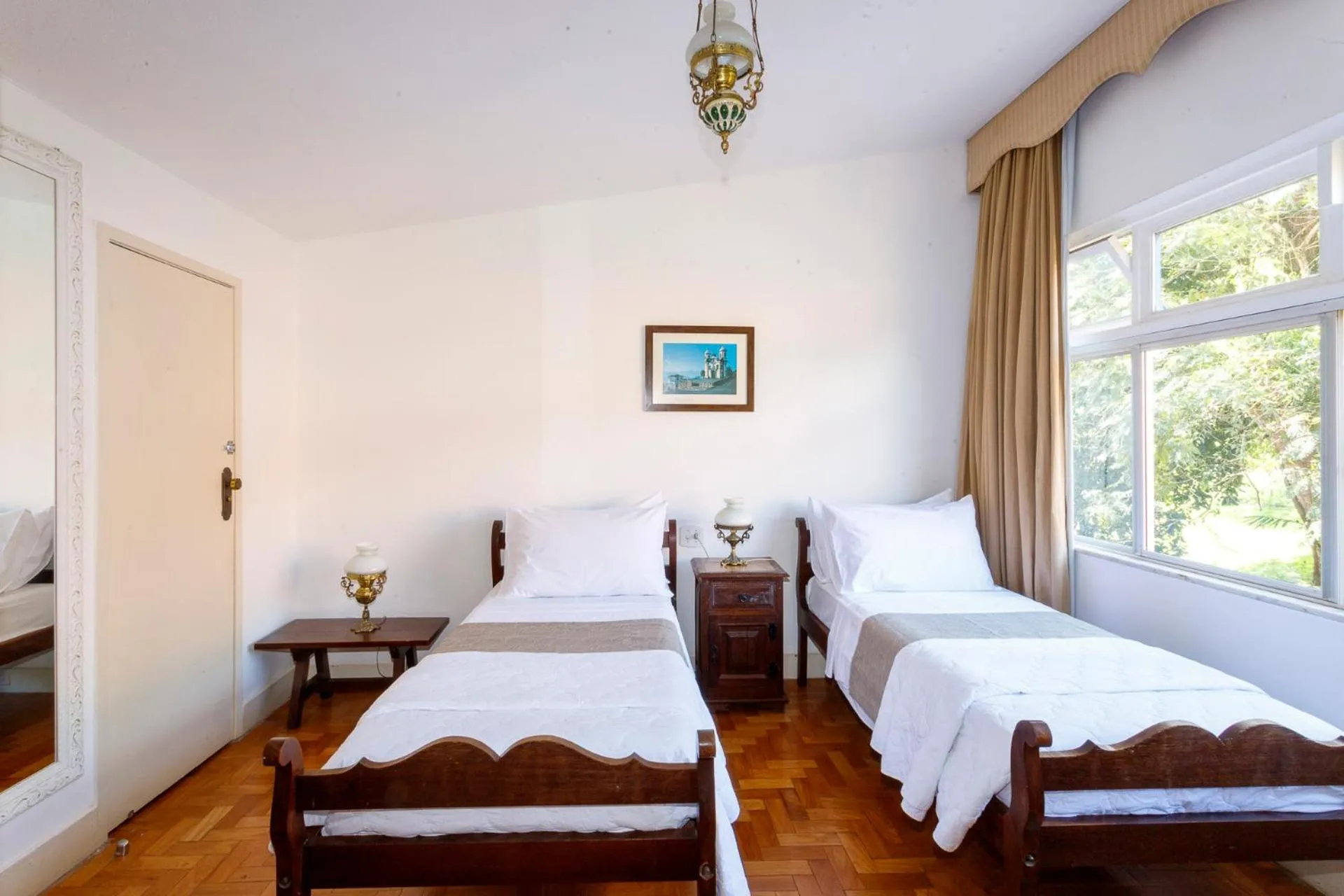 Bed in Grande Hotel de Ouro Preto - 80 ANOS