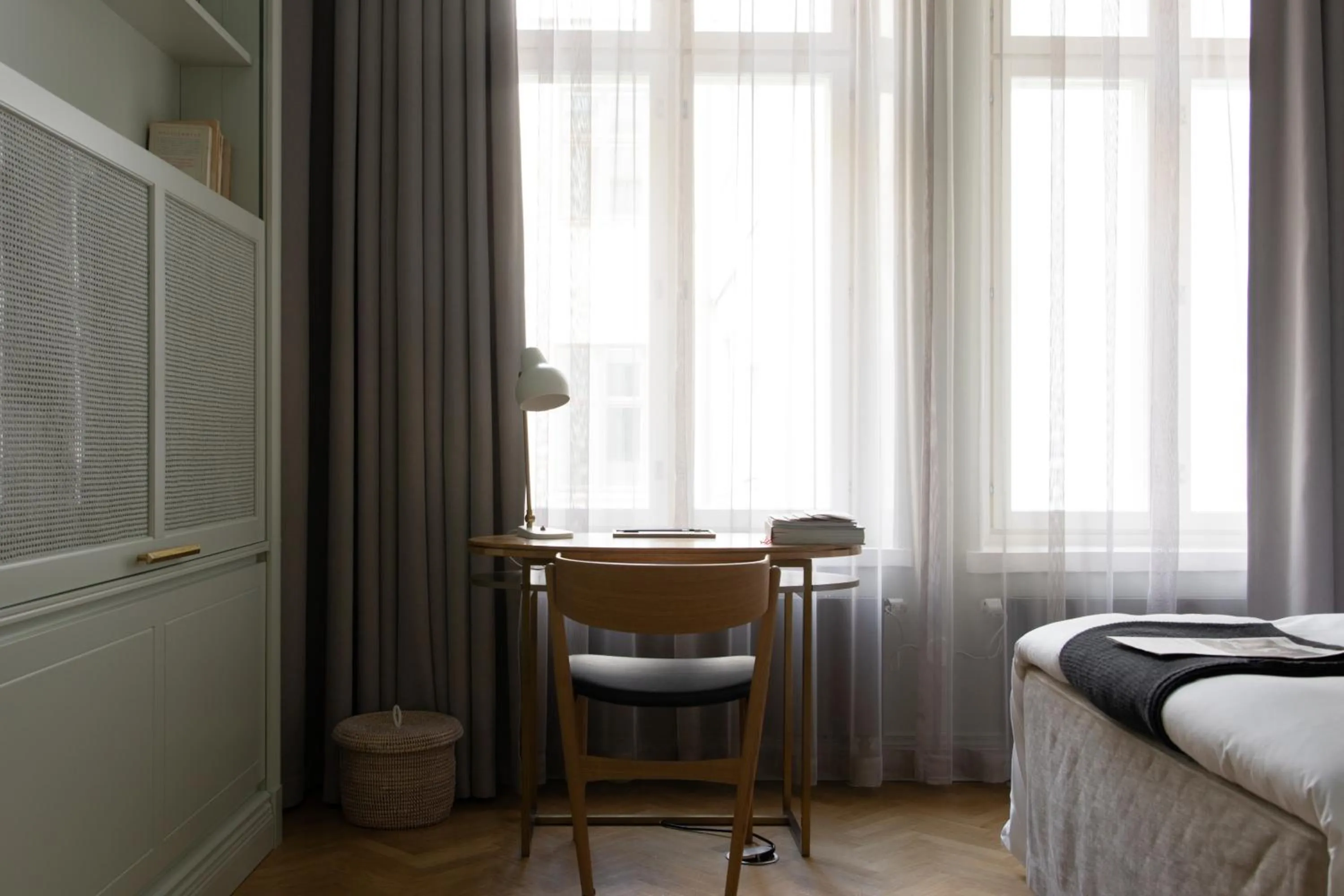 Bedroom, Bed in Hotel St. George Helsinki