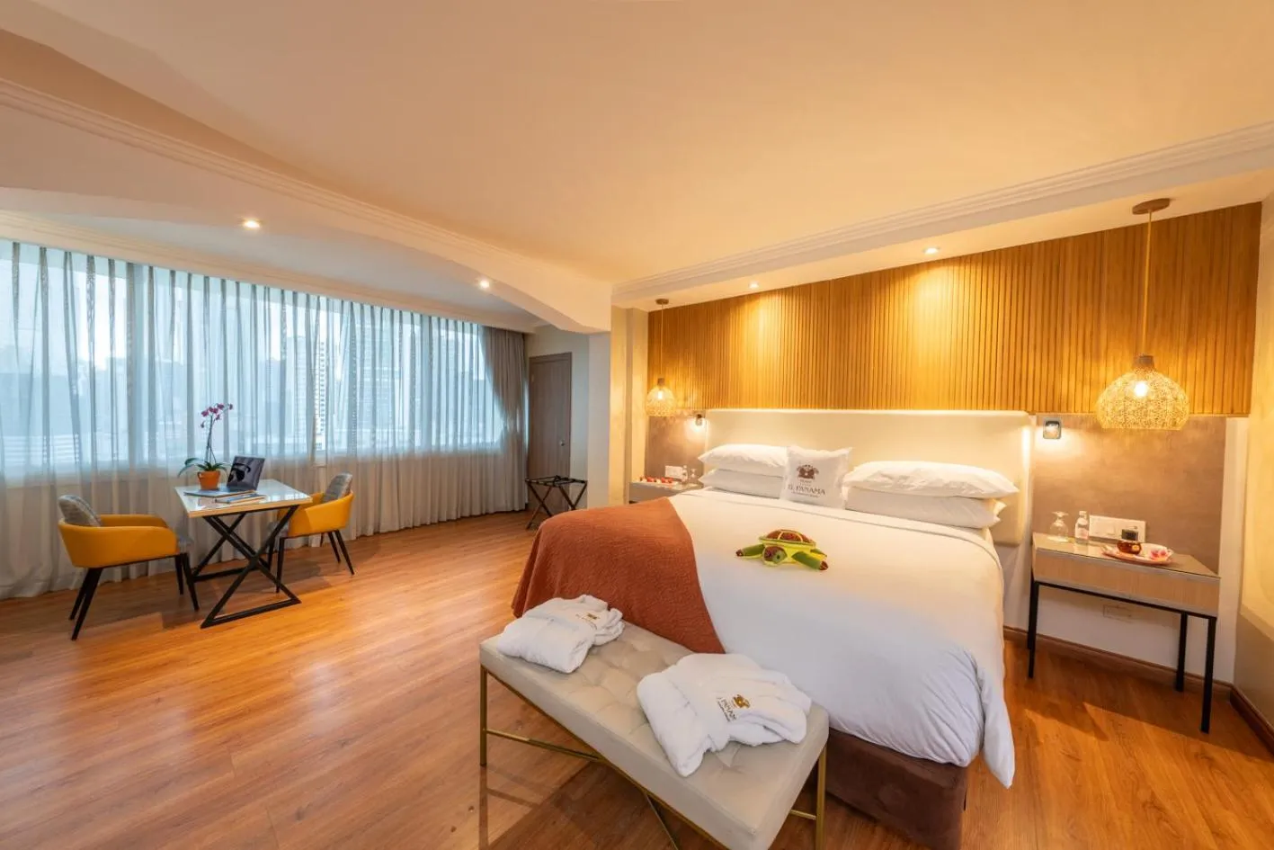 Bed in Hotel El Panama by Faranda Grand, a member of Radisson Individuals