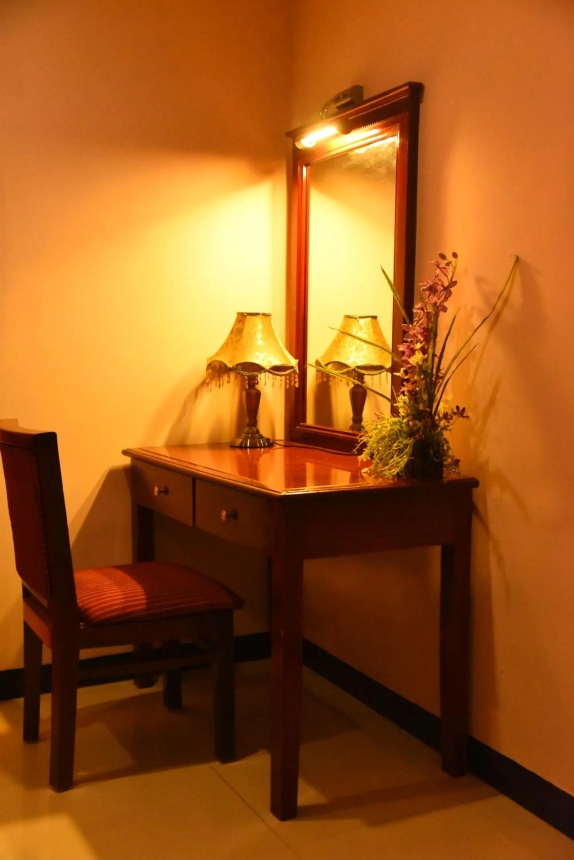 Decorative detail in Hotel Subhalakshmi Palace