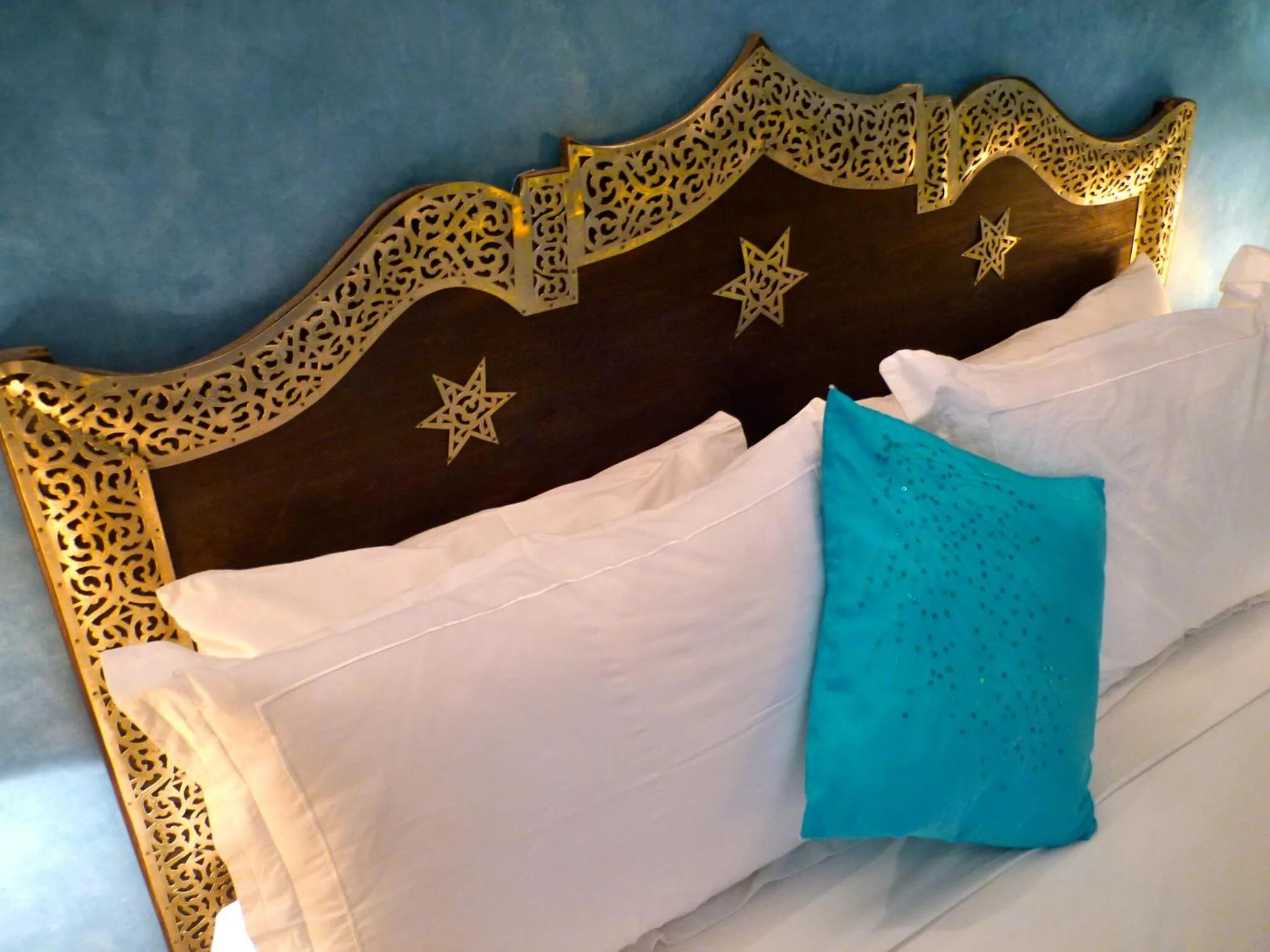 Bed in Riad Shemsi