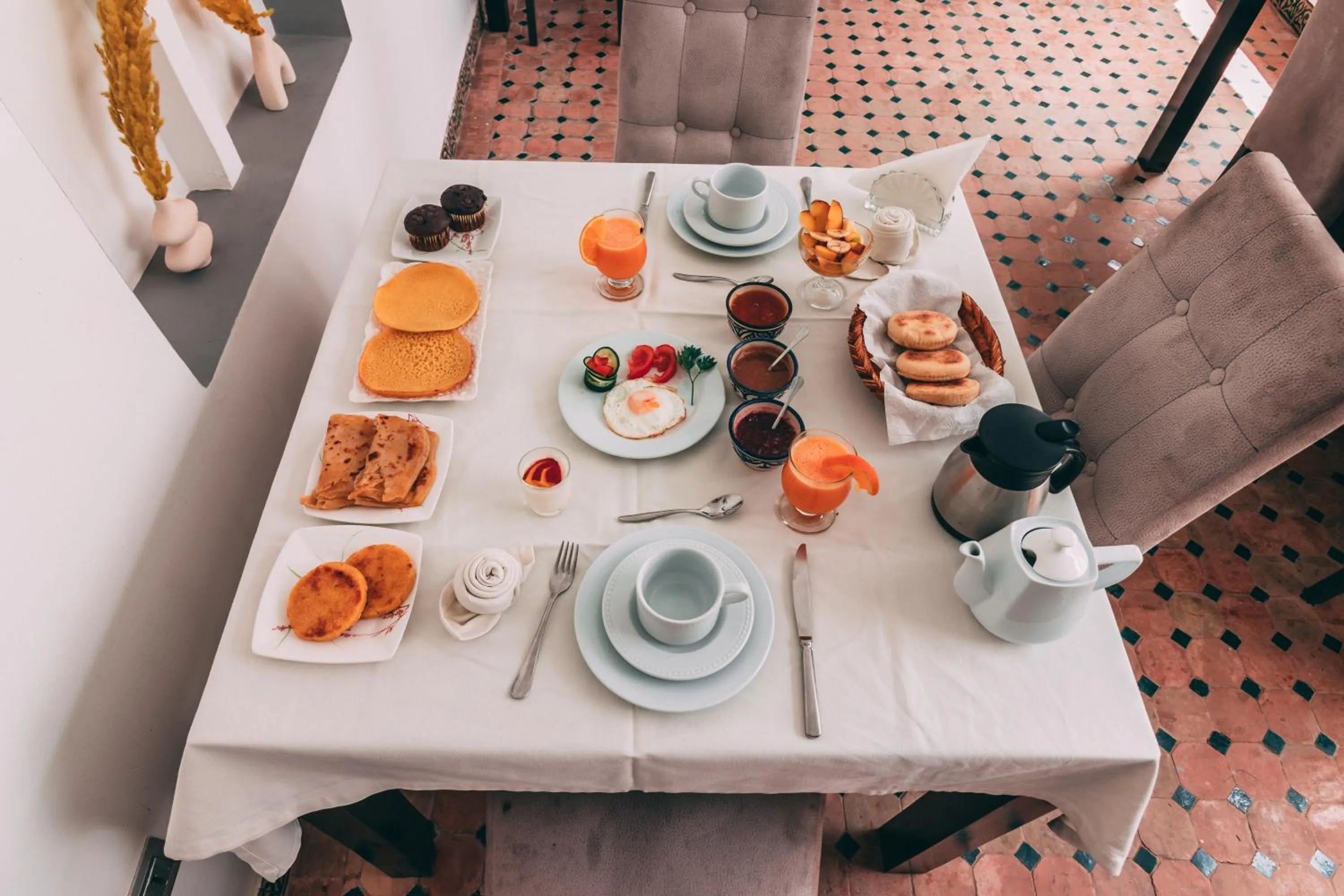 Breakfast in Riad Shemsi