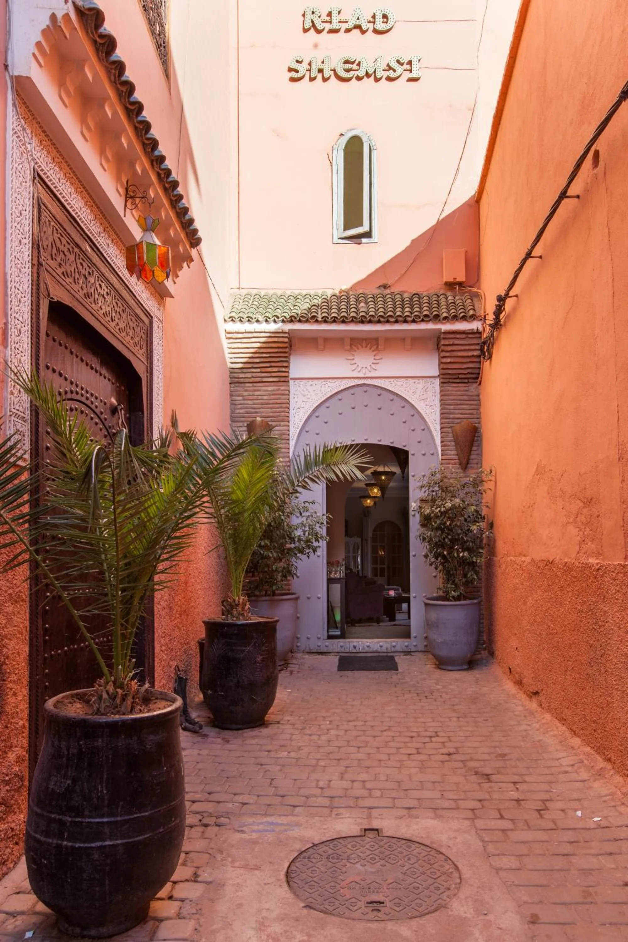 Facade/entrance in Riad Shemsi