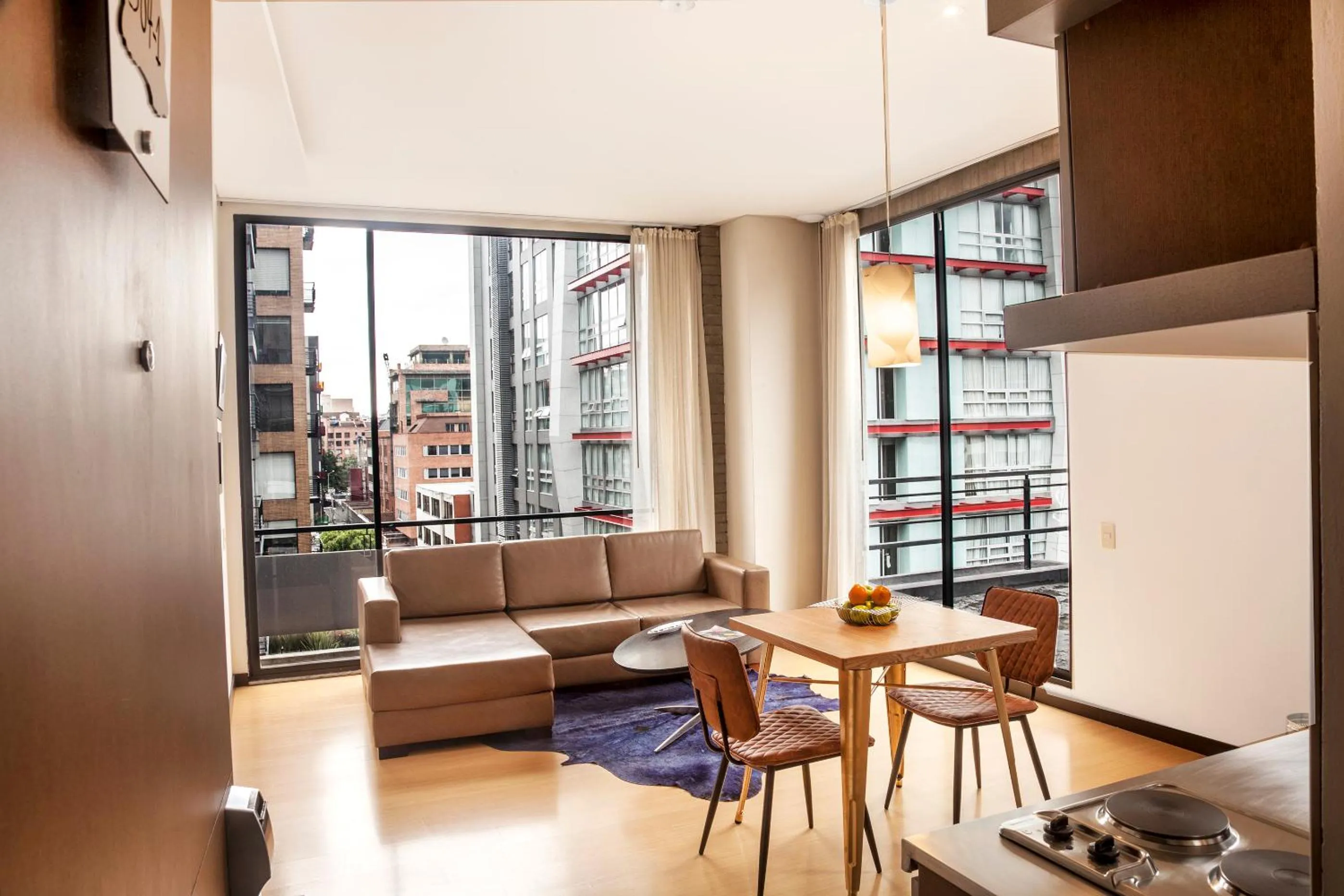 Kitchen or kitchenette in Hotel Viaggio Nueve Tres