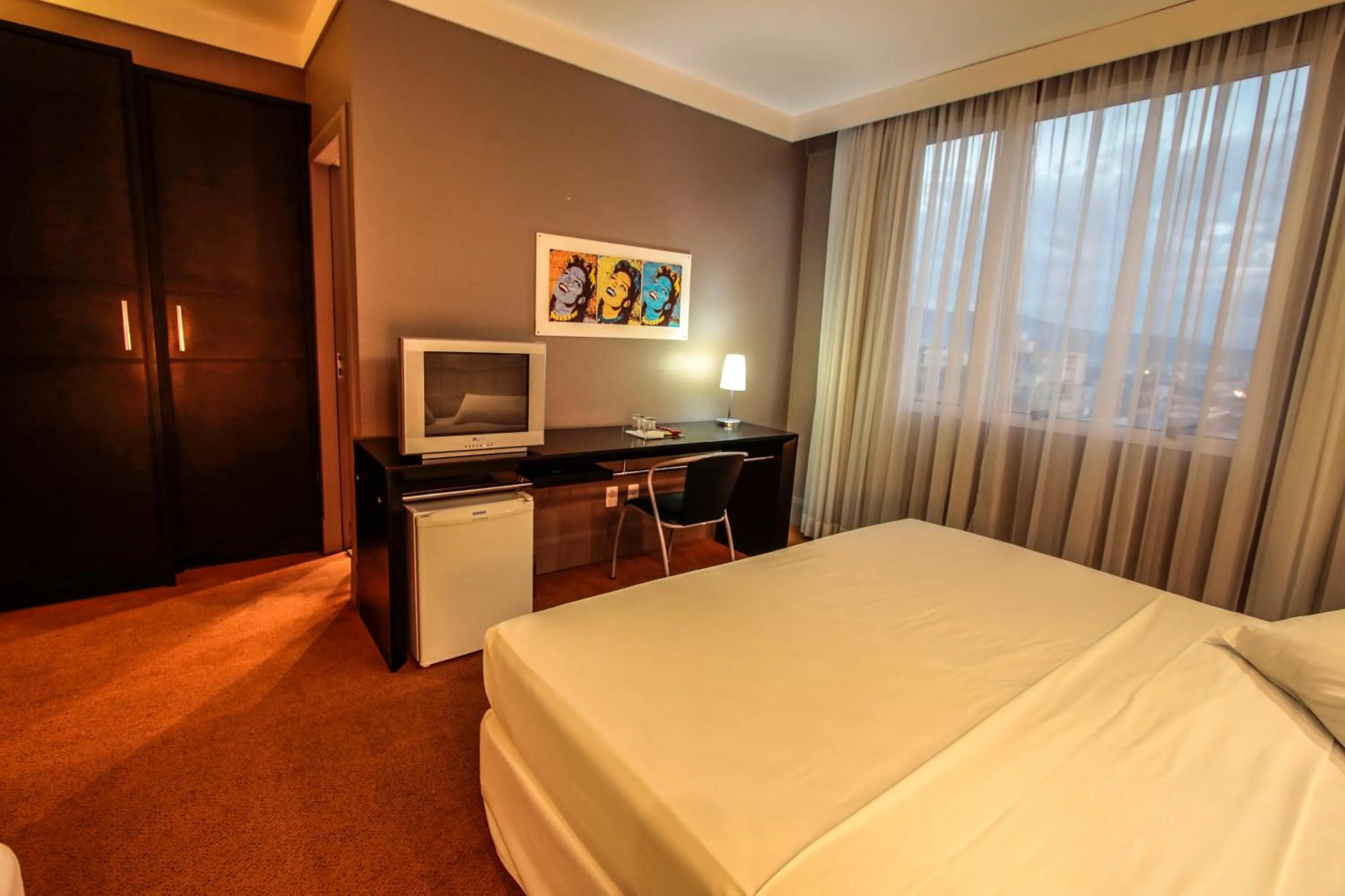 Bed in Favorita Golden Hotel e Eventos
