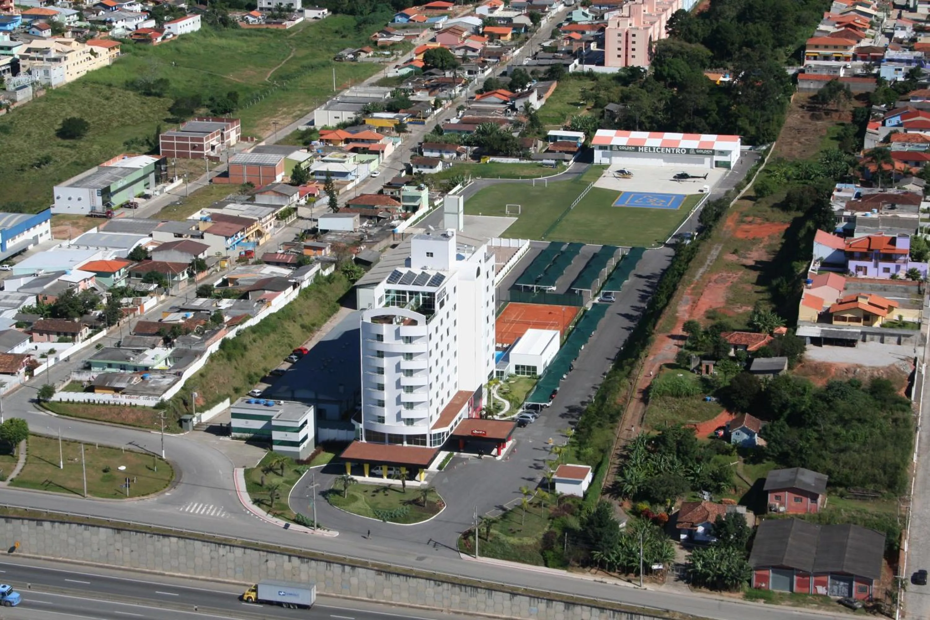 Bird's eye view in Favorita Golden Hotel e Eventos