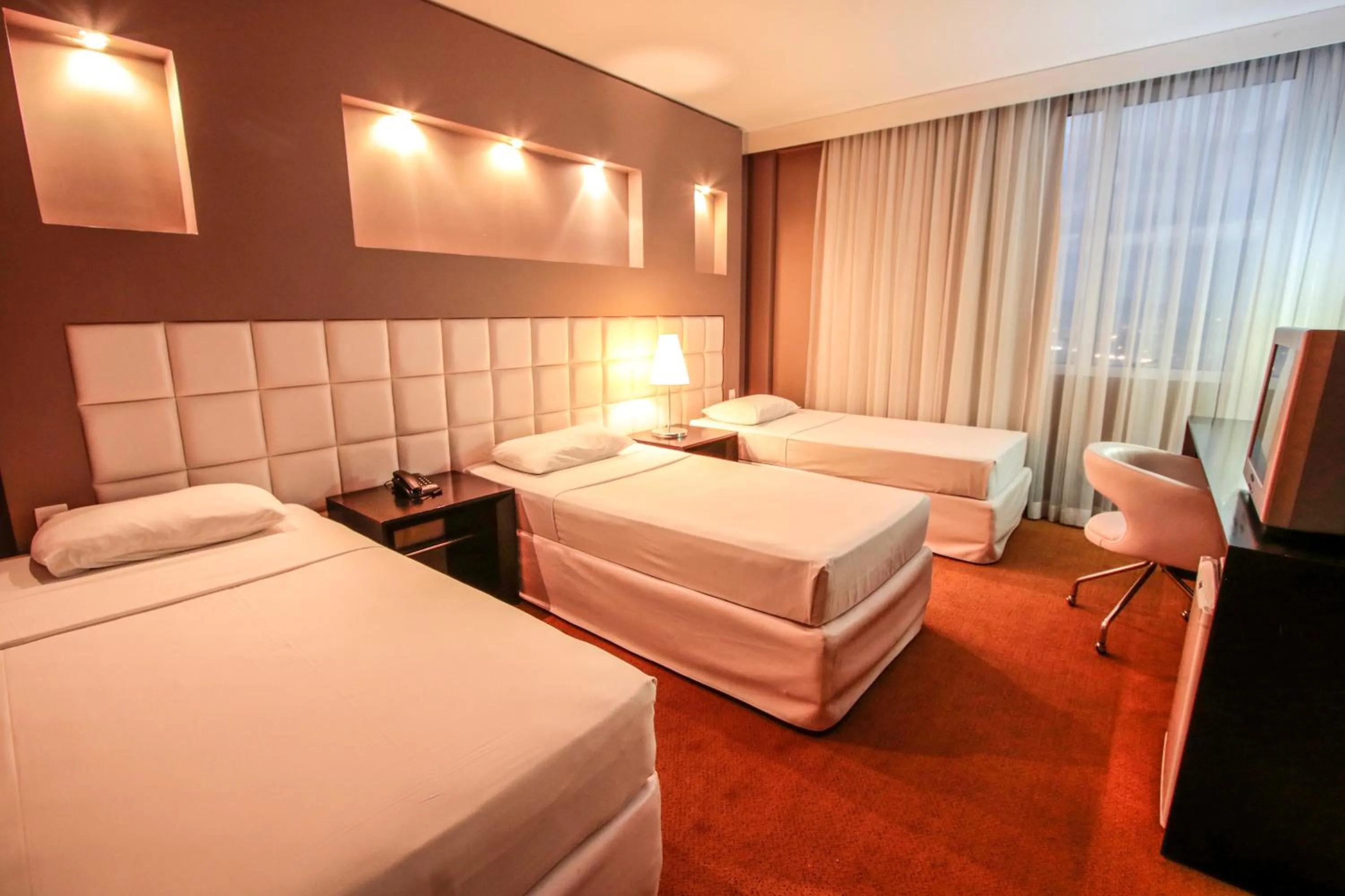 Bed in Favorita Golden Hotel e Eventos