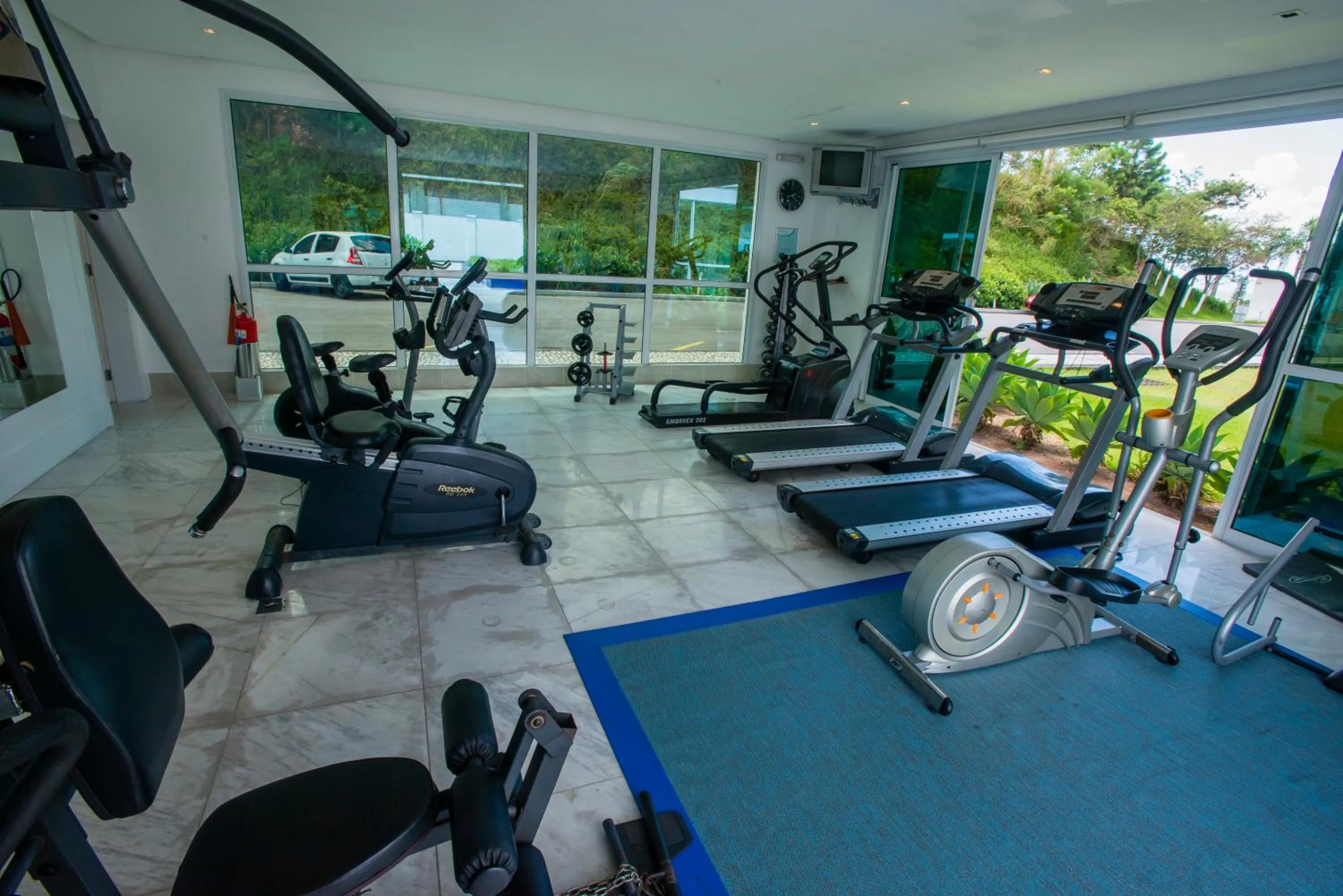 Fitness centre/facilities in Favorita Golden Hotel e Eventos