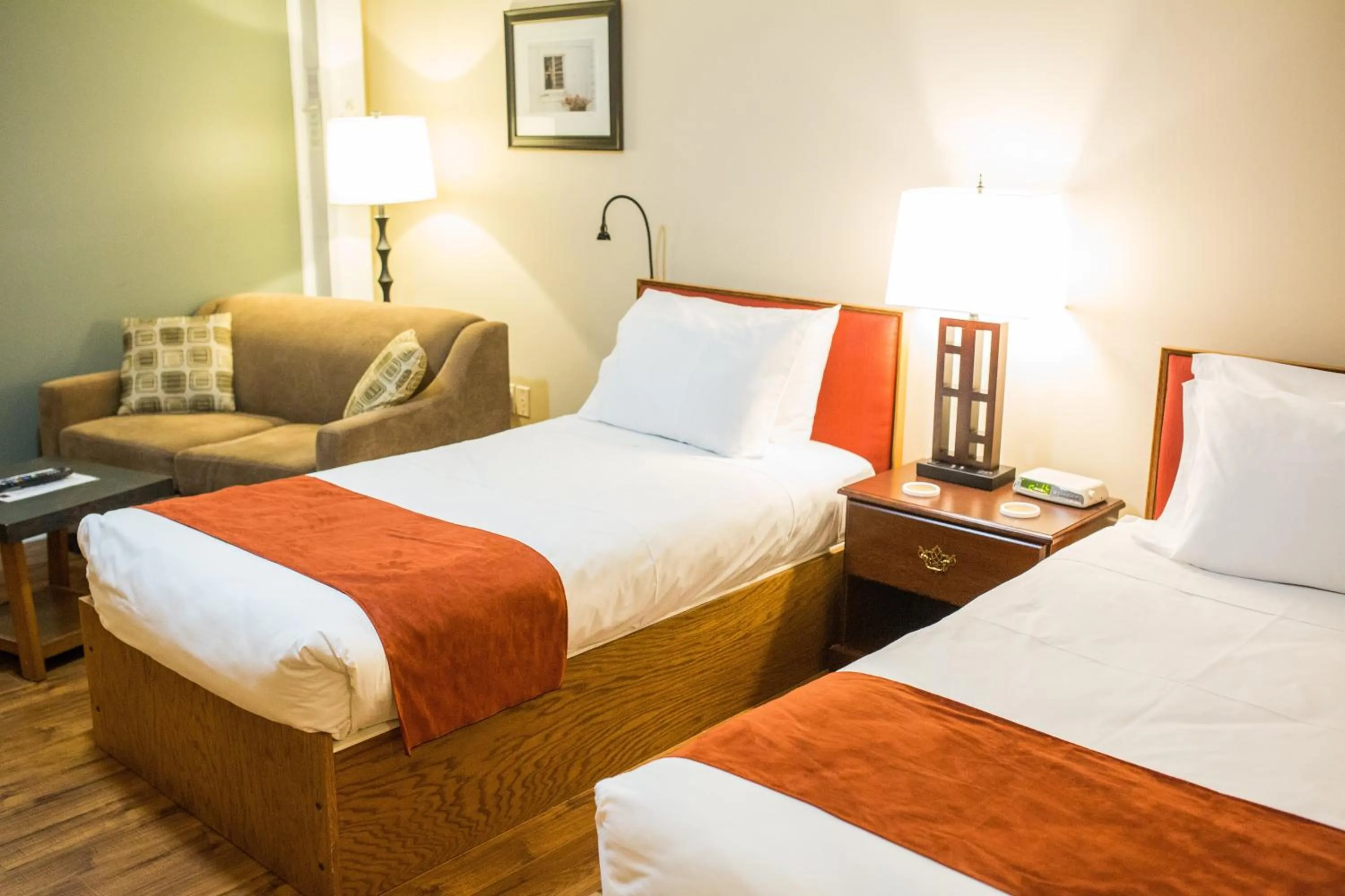 Bed in The Harbour House