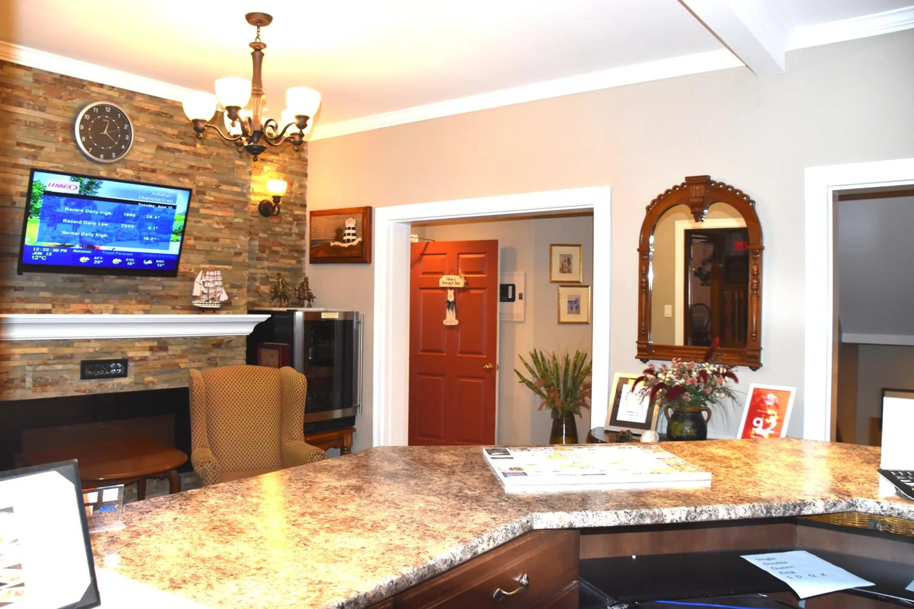 Lobby or reception in The Harbour House