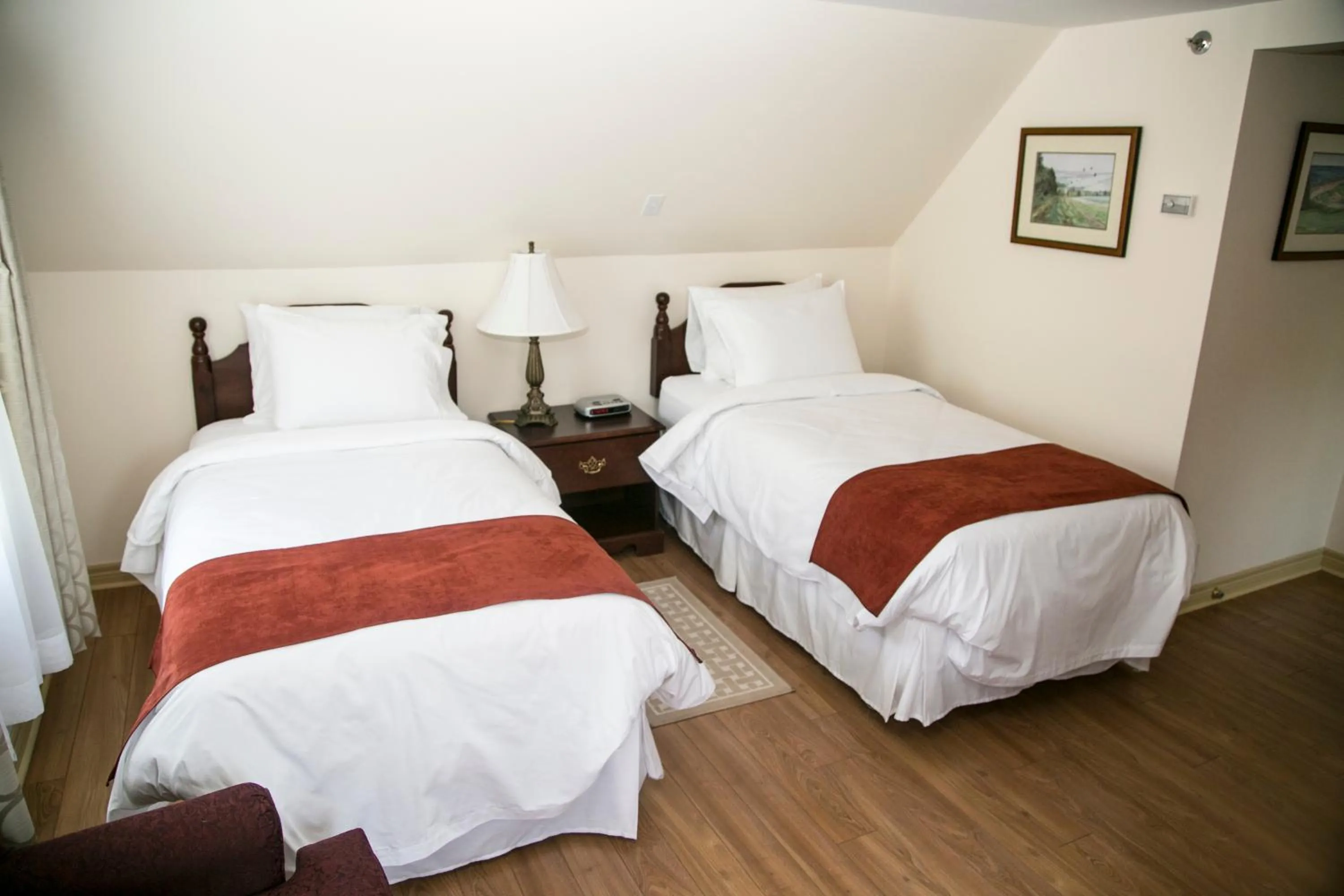 Bed in The Harbour House