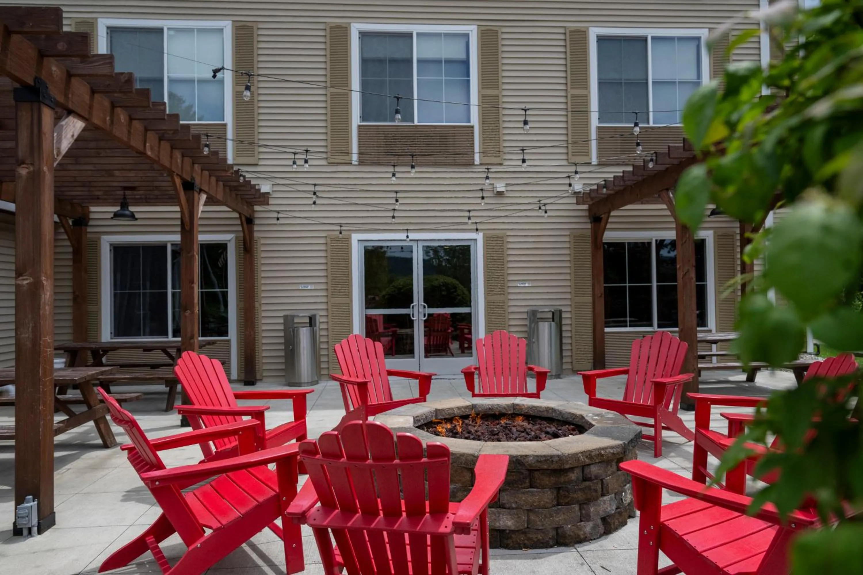 Patio in Country Inn & Suites by Radisson, Queensbury - Lake George , NY