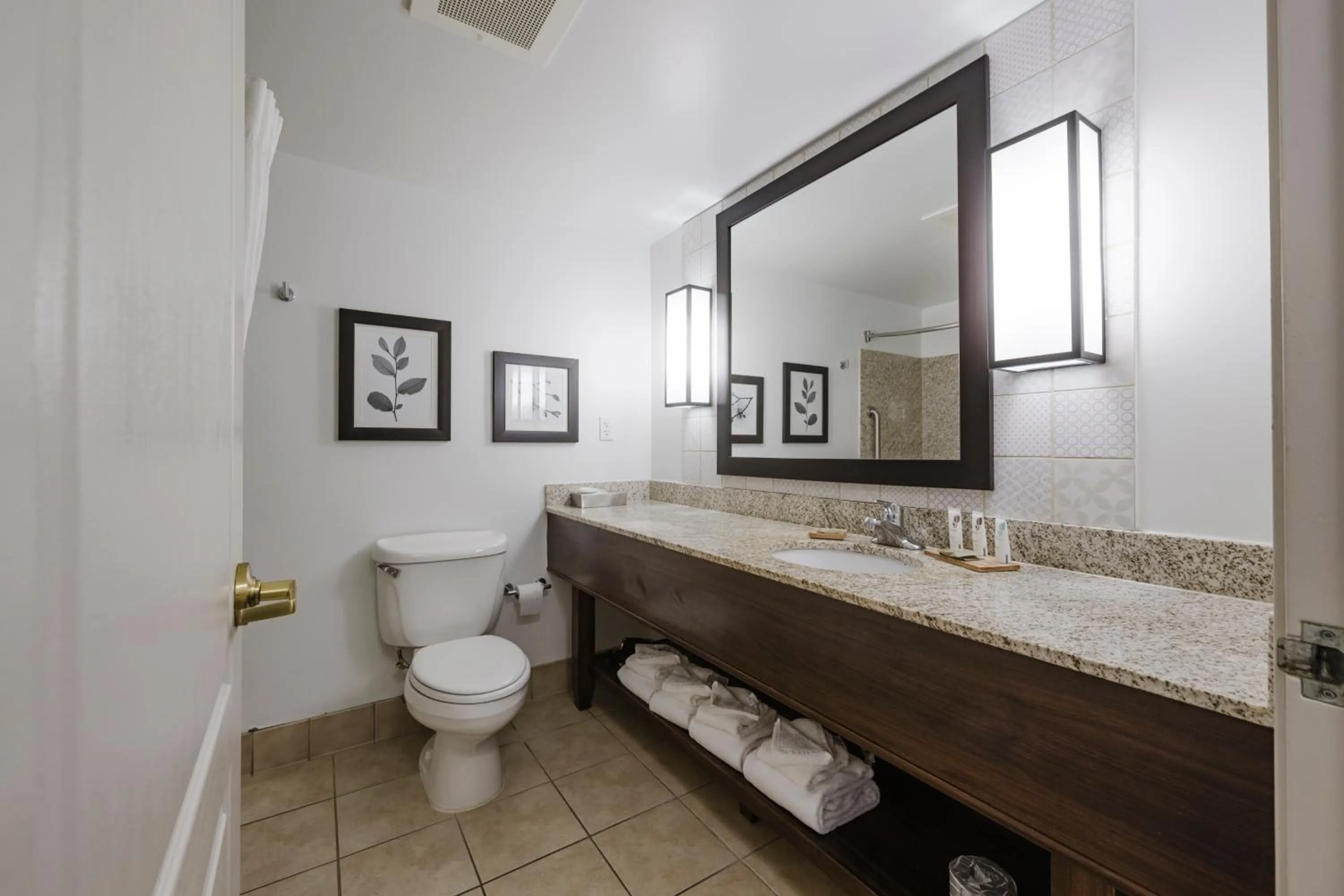 Shower in Country Inn & Suites by Radisson, Queensbury - Lake George , NY