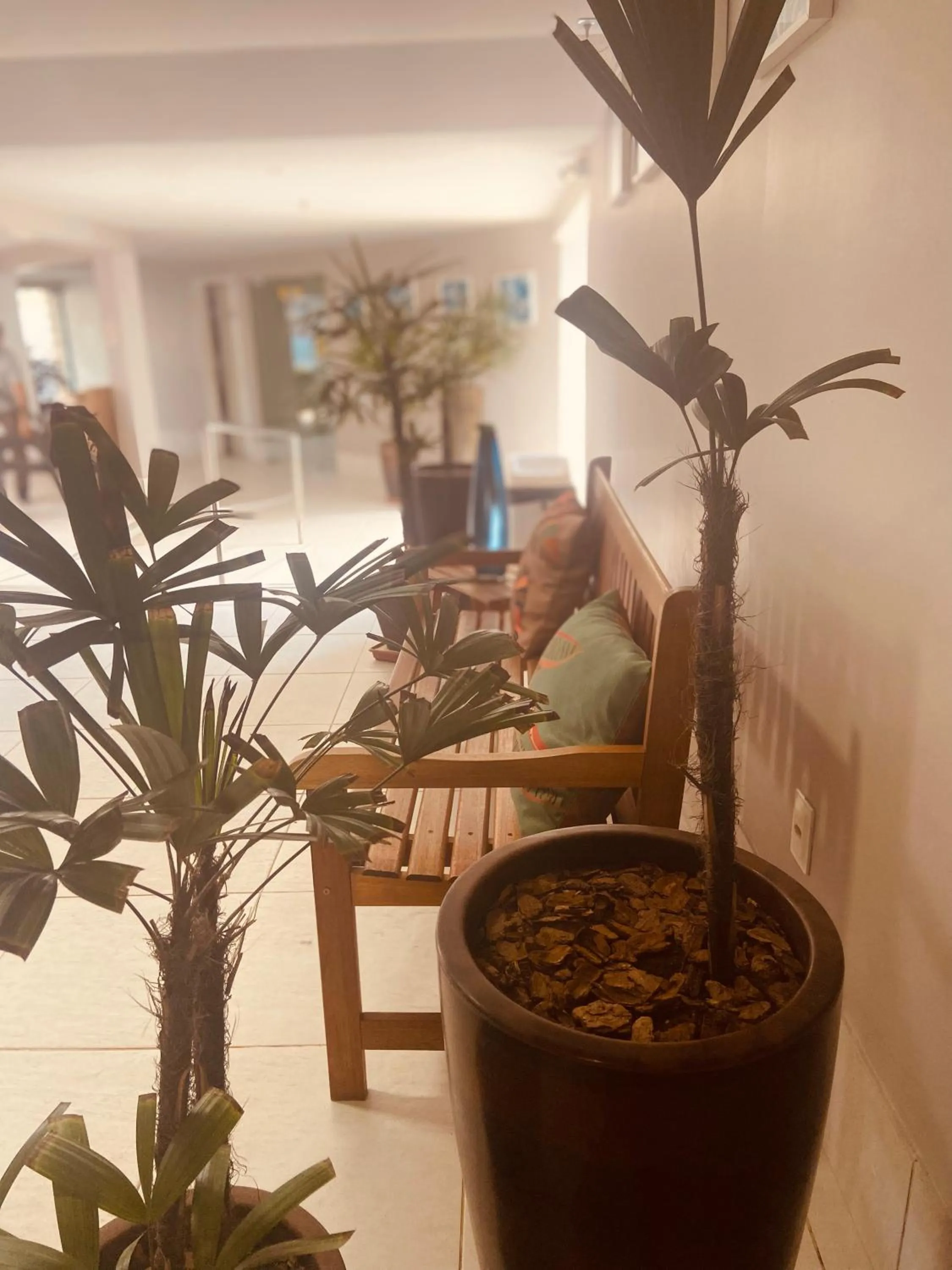 Lobby or reception in Hotel Enseada dos Corais