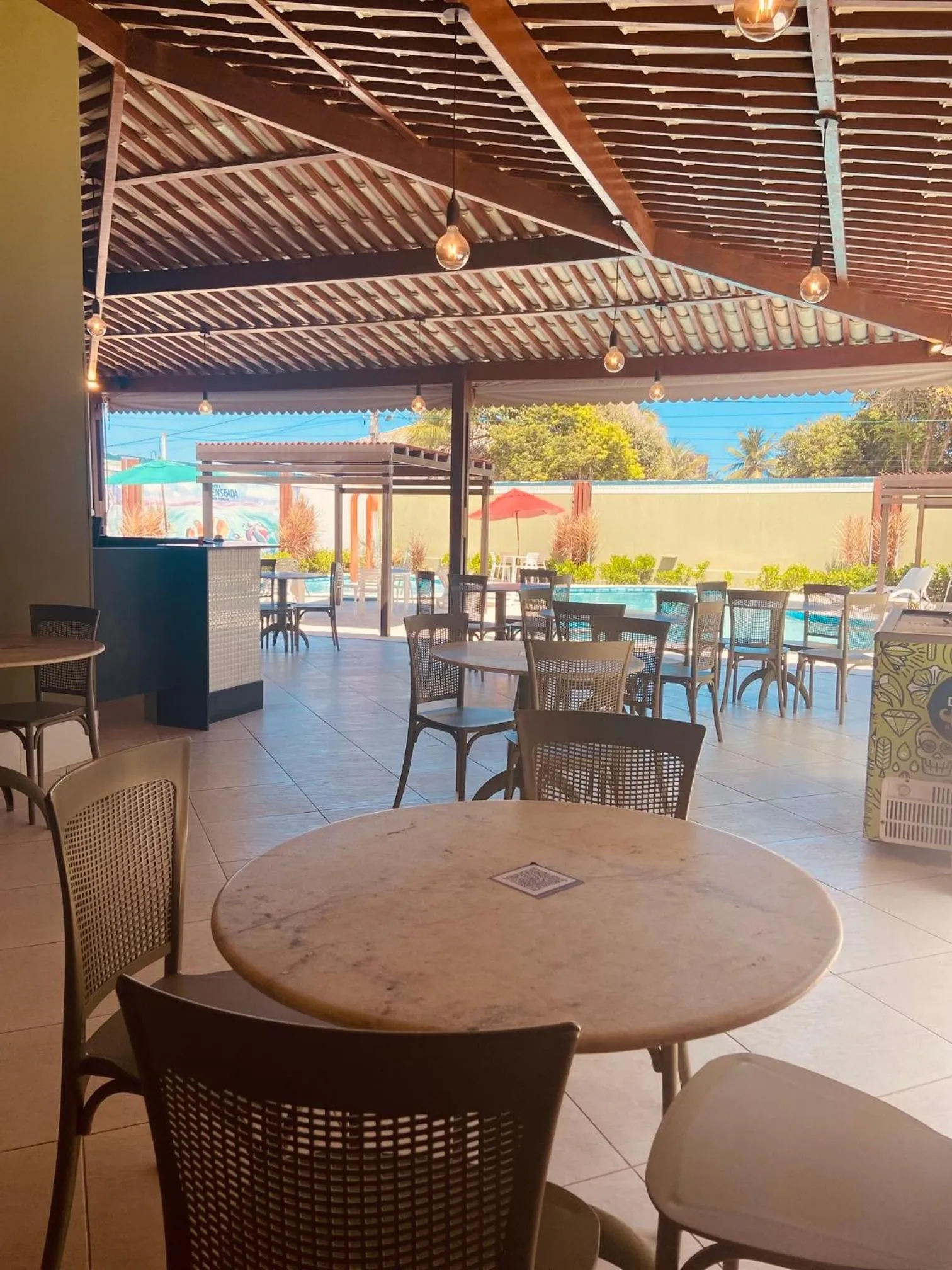 Restaurant/places to eat in Hotel Enseada dos Corais