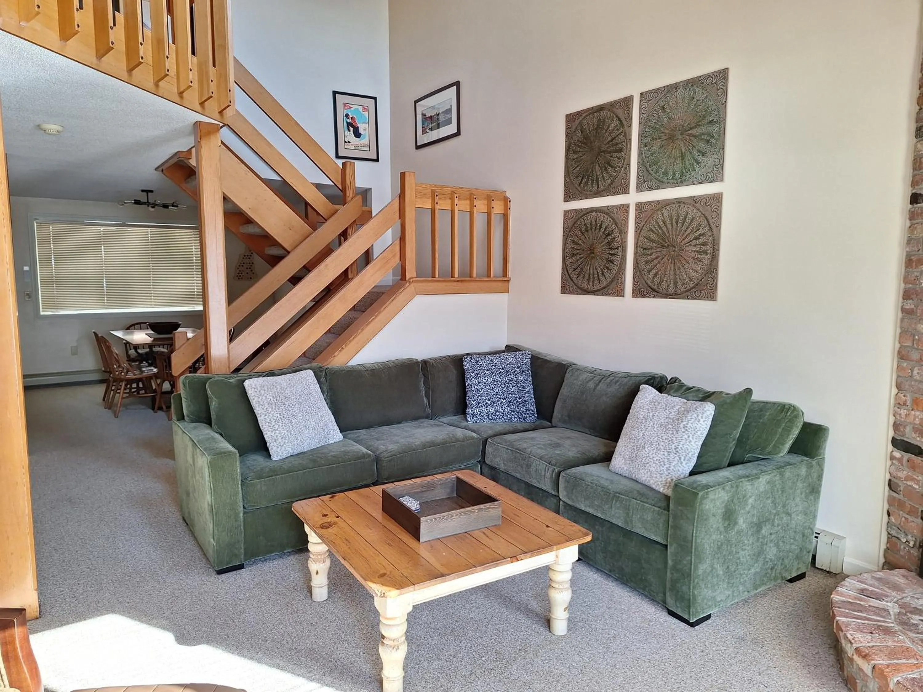 Living room in The Wentworth