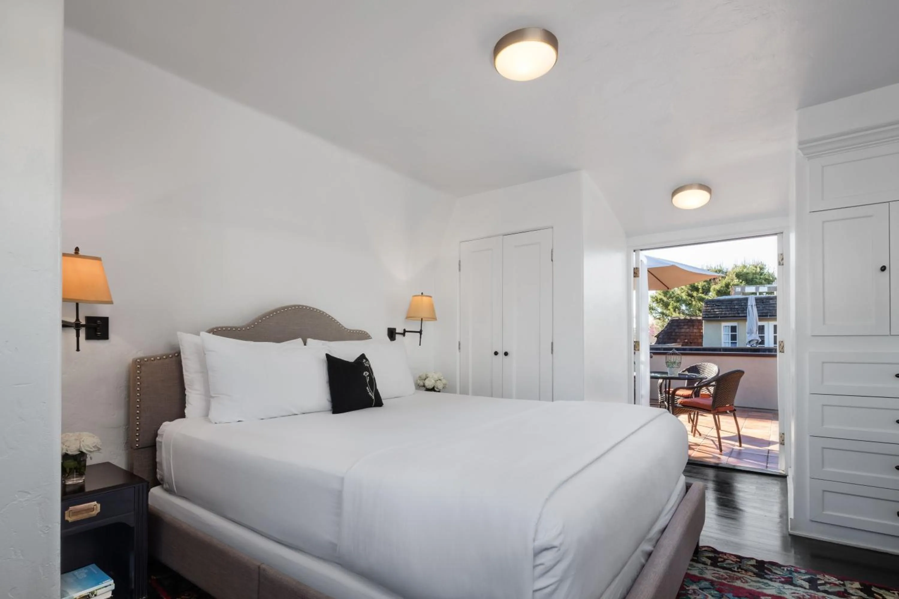 Bed in The Charlie West Hollywood