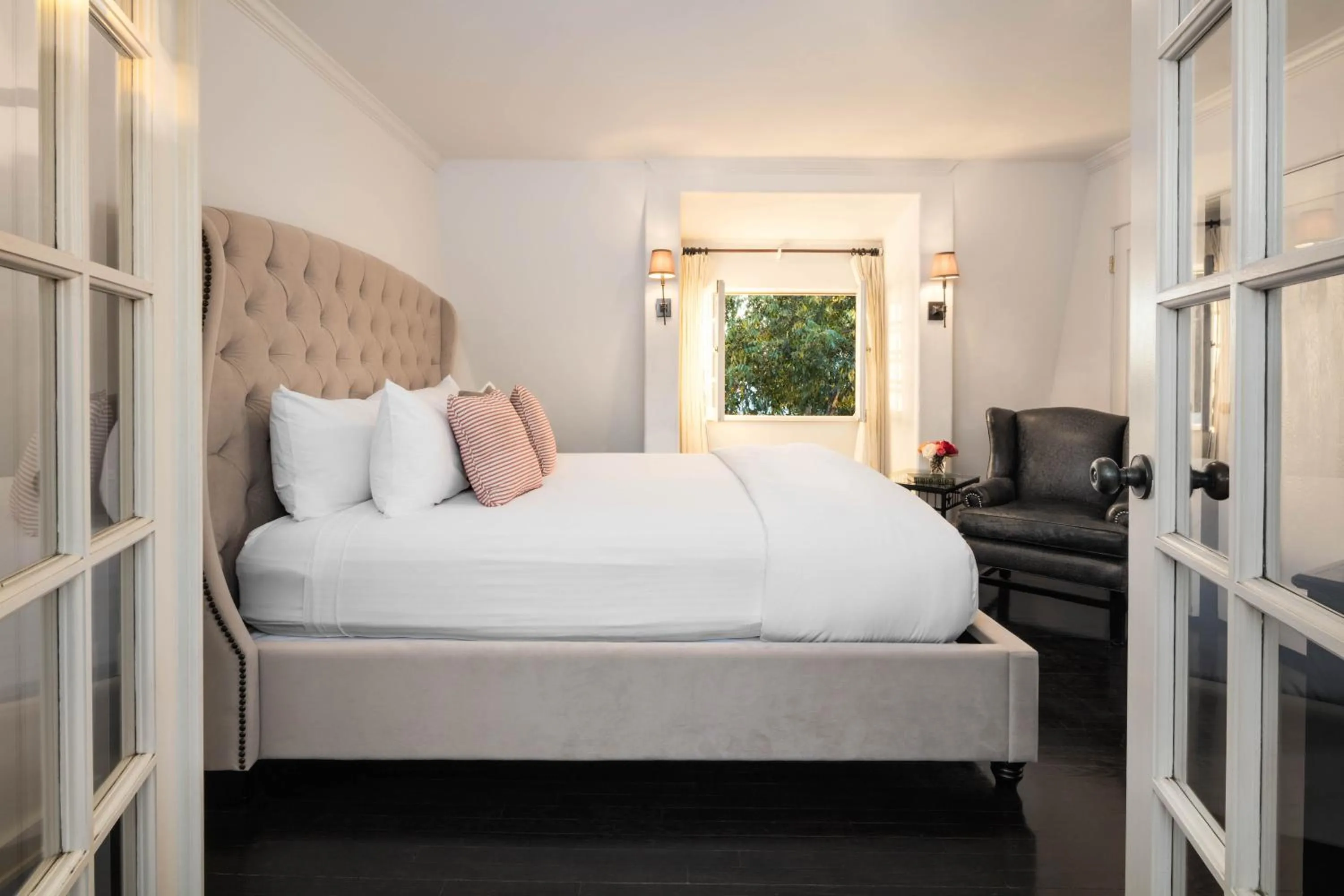 Bed in The Charlie West Hollywood