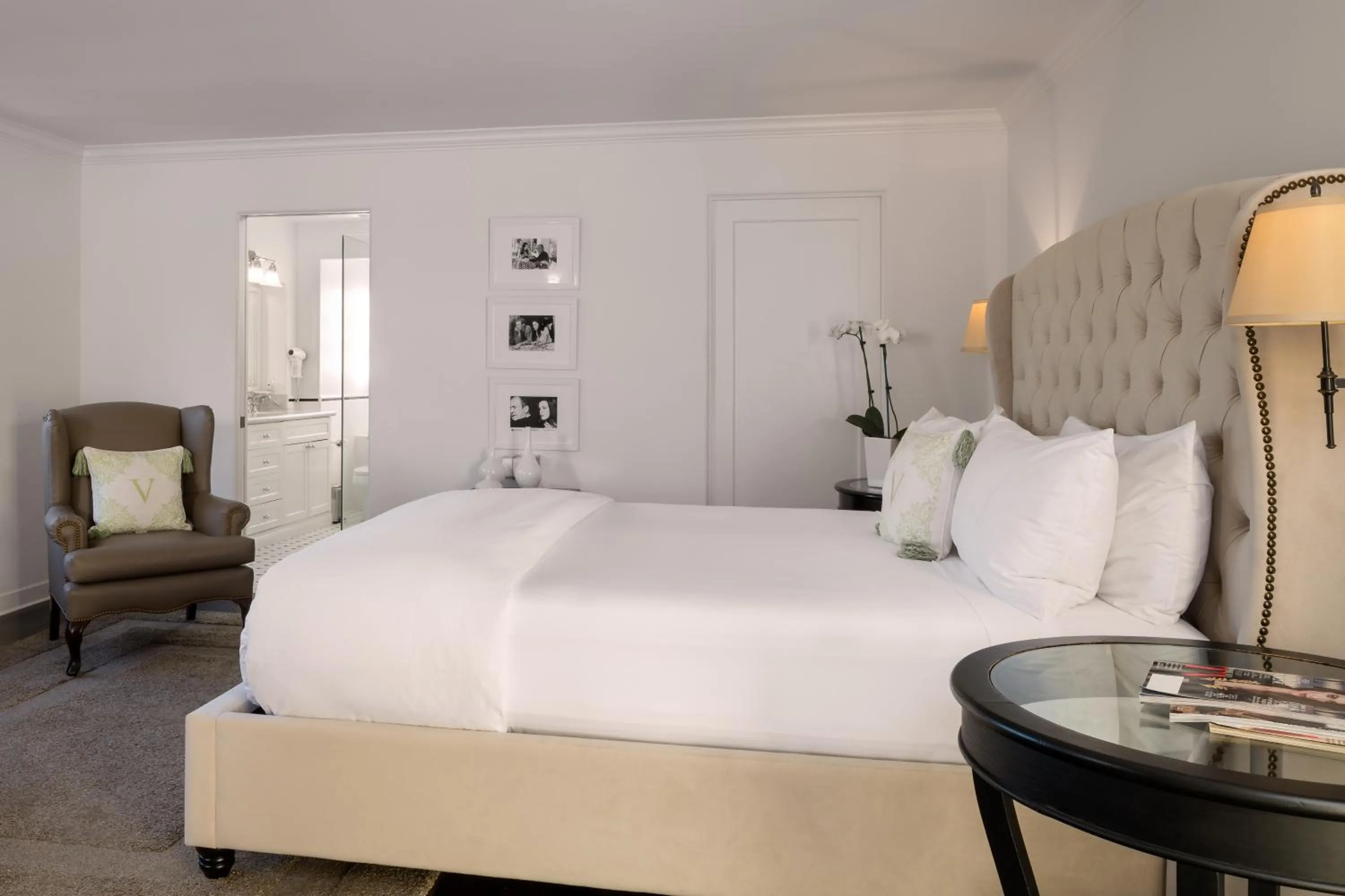 Bed in The Charlie West Hollywood