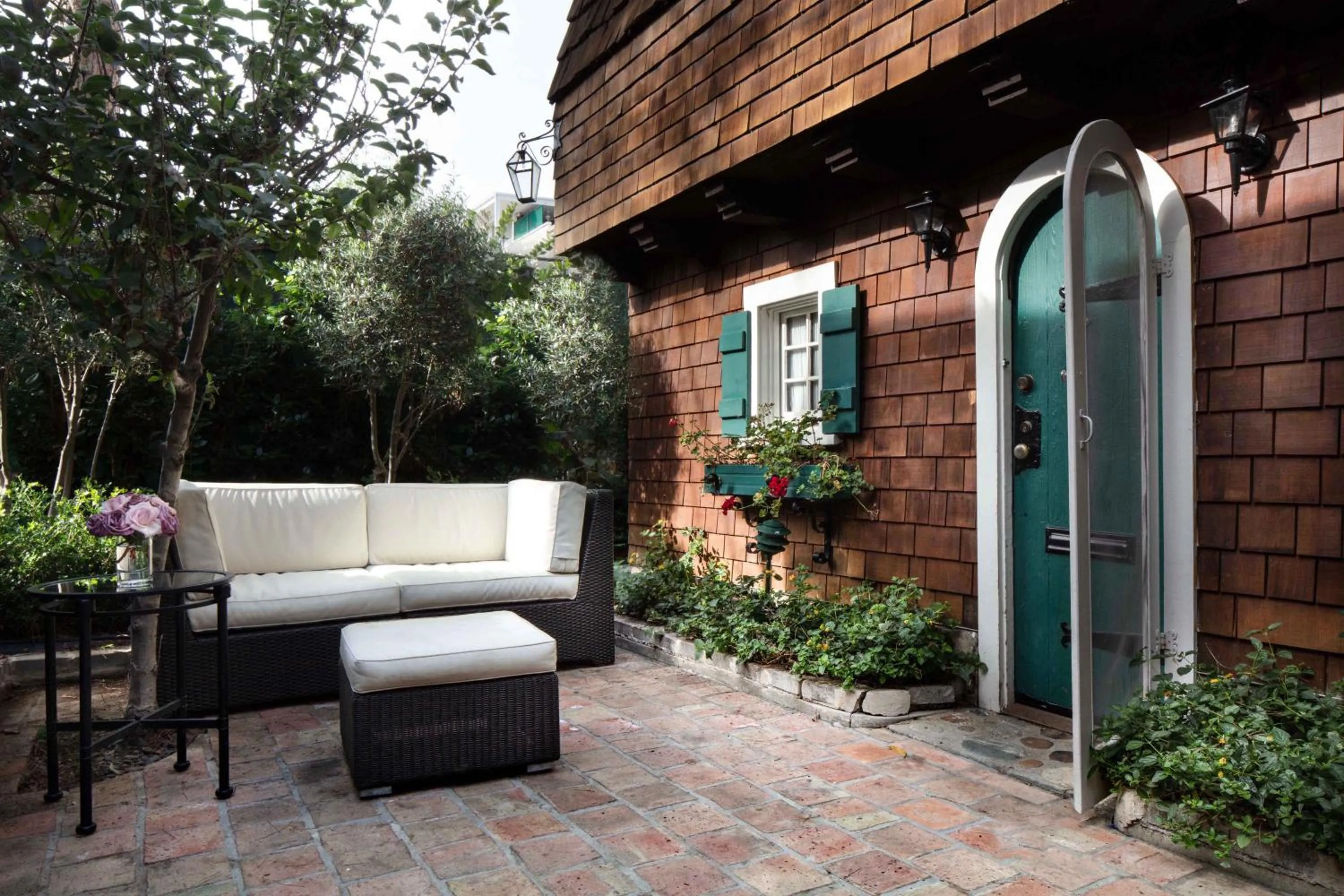 Patio in The Charlie West Hollywood