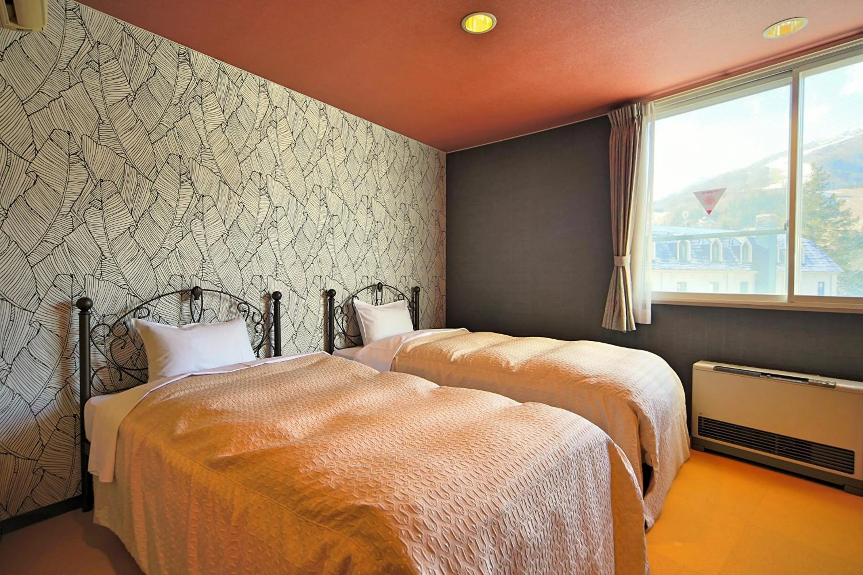 Photo of the whole room, Bed in HOTEL 24sweets HAKUBA